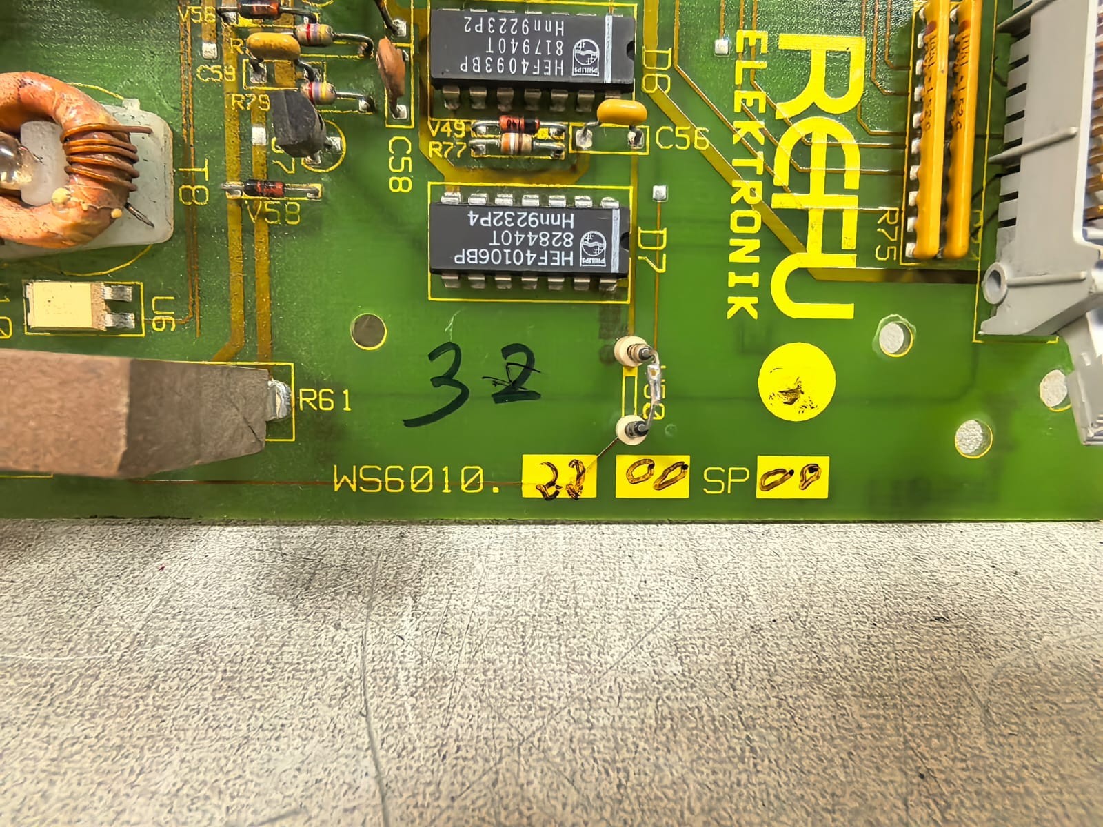 REFU ELEKTRONIK WS6010.3200SP00 REFU ELEKTRONIK WS6010.3200SP00 CIRCUIT BOARD 3