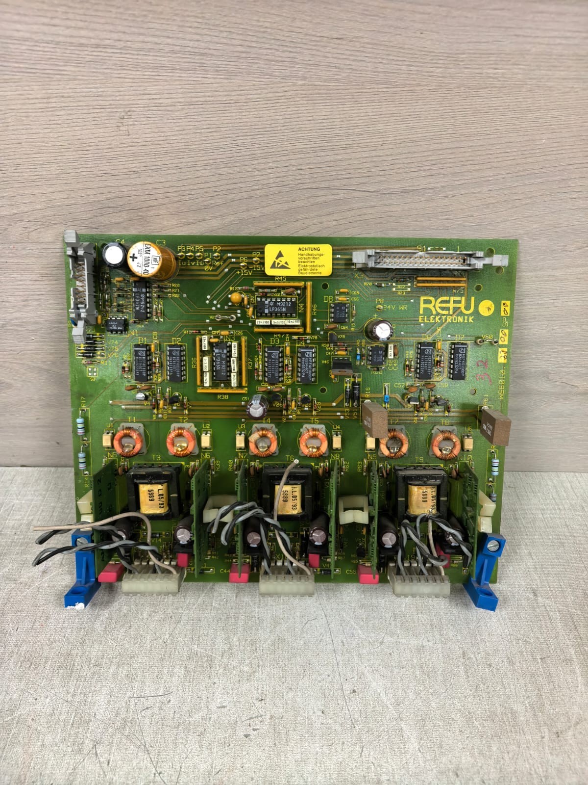 REFU ELEKTRONIK WS6010.3200SP00 CIRCUIT BOARD