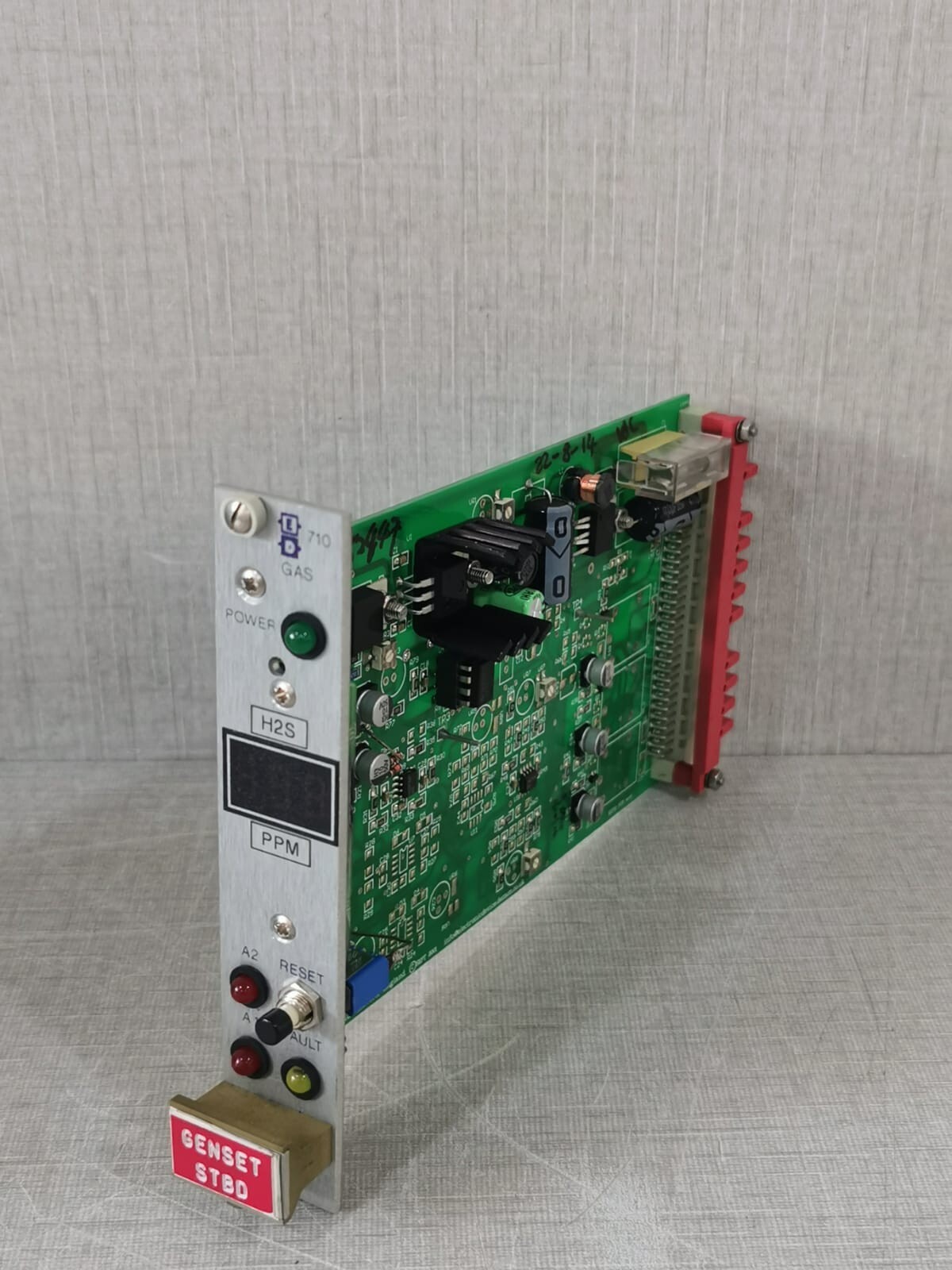 ELECTRONIC DEVICES ED 710 H2S REV 9 PCB BOARD