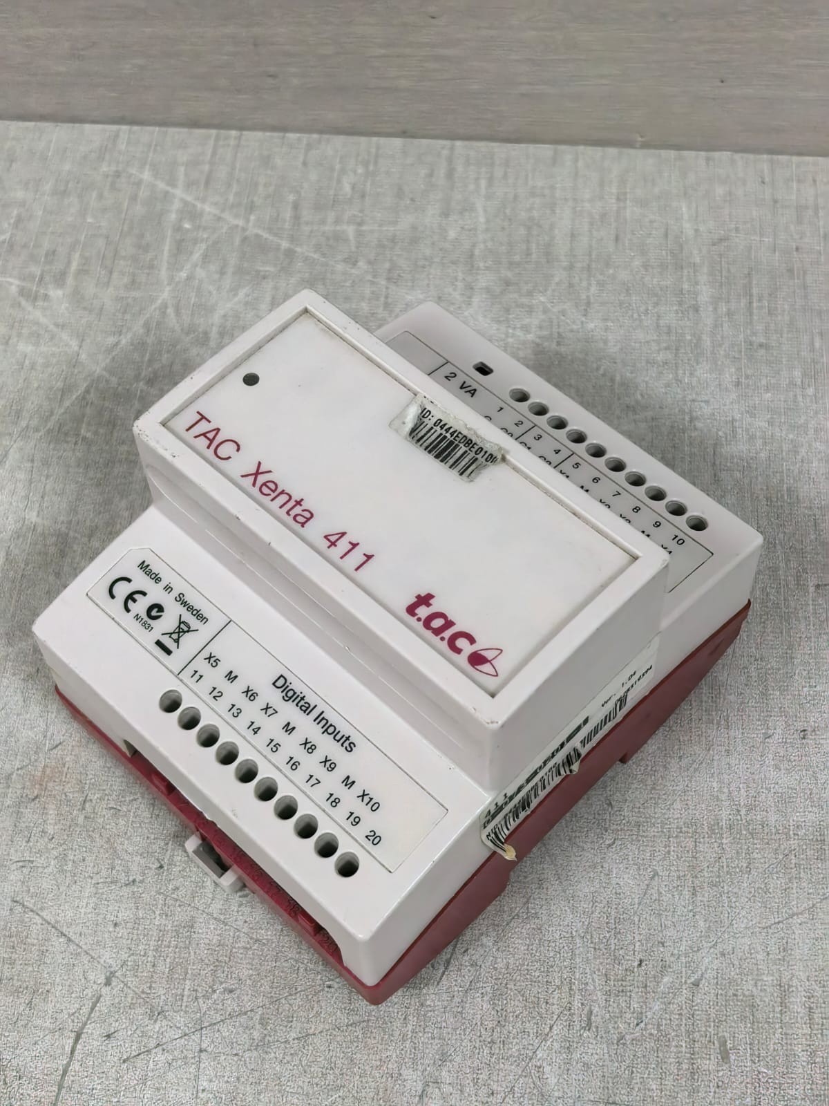 TAC 411 0-073-0201-1 VER 1.04 TAC XENTA 411 0-073-0201-1 VER 1.04 DIGITAL INPUT W/ BASE 5