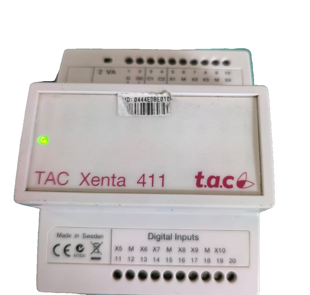 TAC XENTA 411 0-073-0201-1 VER 1.04 DIGITAL INPUT W/ BASE