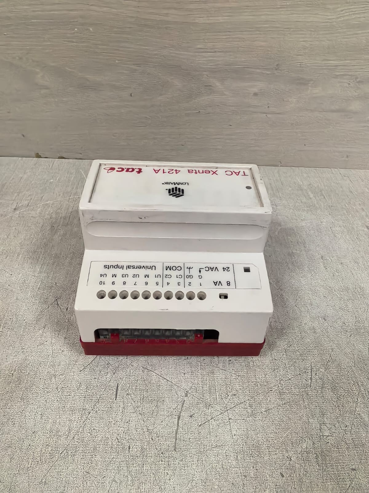 TAC 421A 073-0245-0 VER 1.14 TAC XENTA 421A 073-0245-0 VER 1.14 HW 2RELAY OUTPUTS 250VAC 9