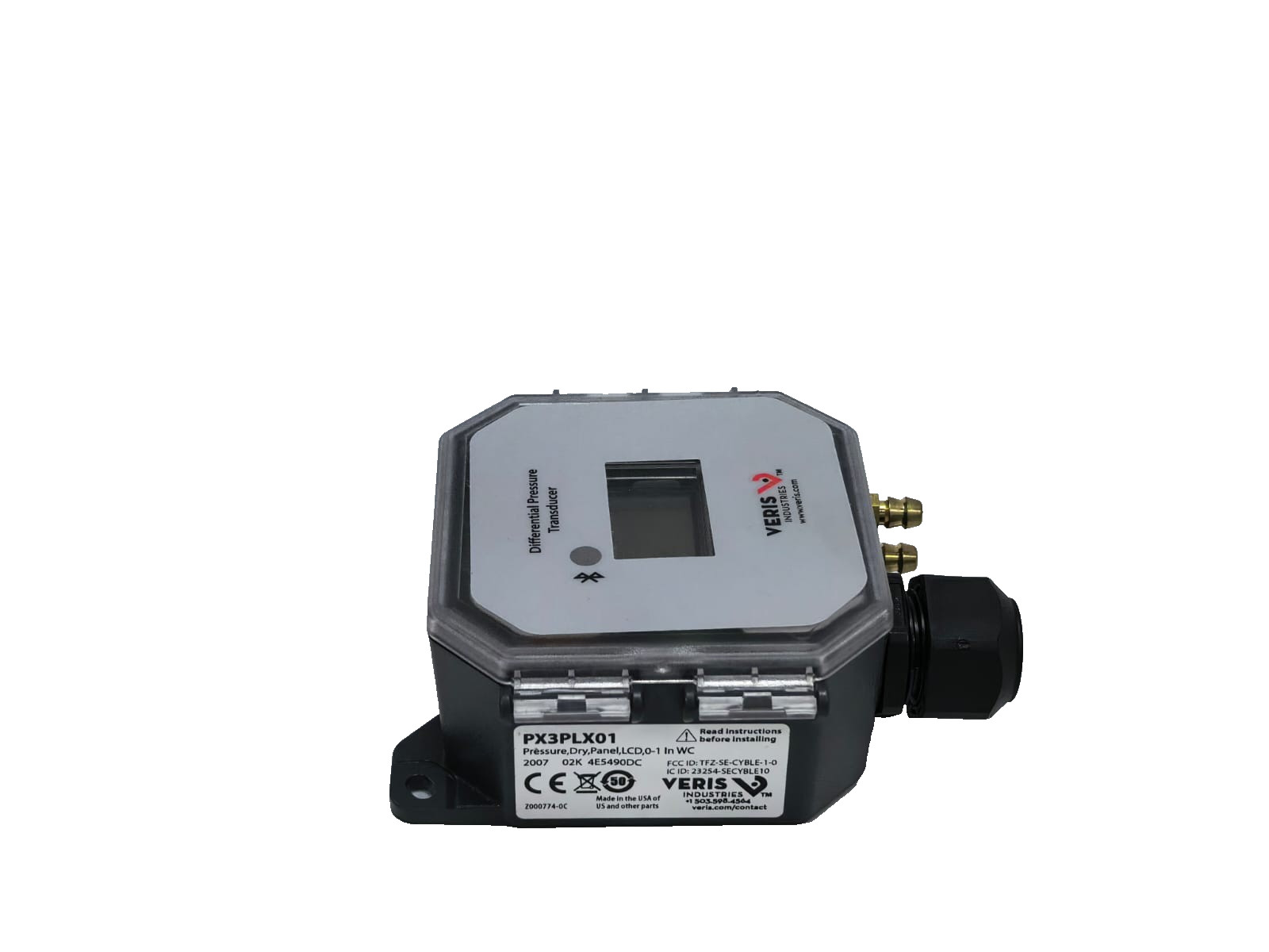 Veris PX3PLX01 VERIS PX3PLX01 DIFFERENTIAL PRESSURE TRANSDUCER 3