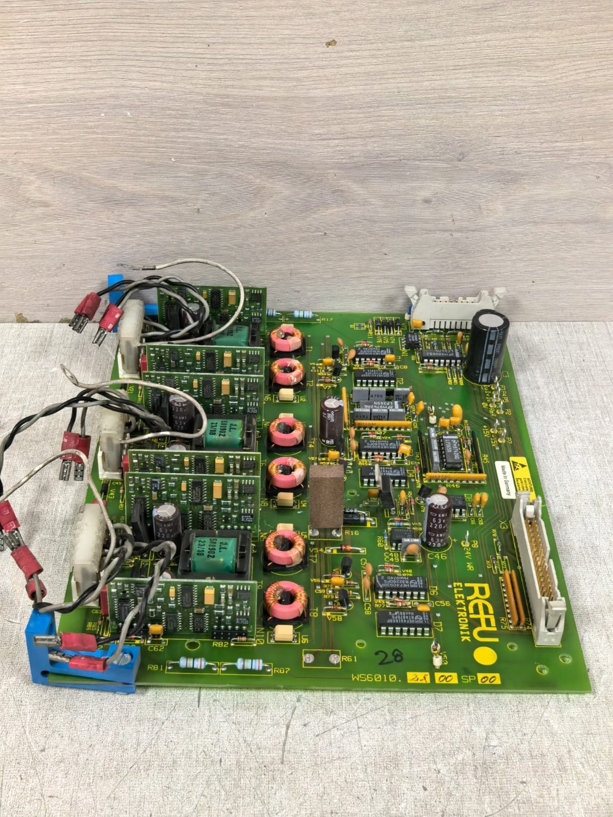 REFU ELEKTRONIK WS6010.2800SP00 REFU ELEKTRONIK WS6010.2800SP00 CIRCUIT BOARD 2