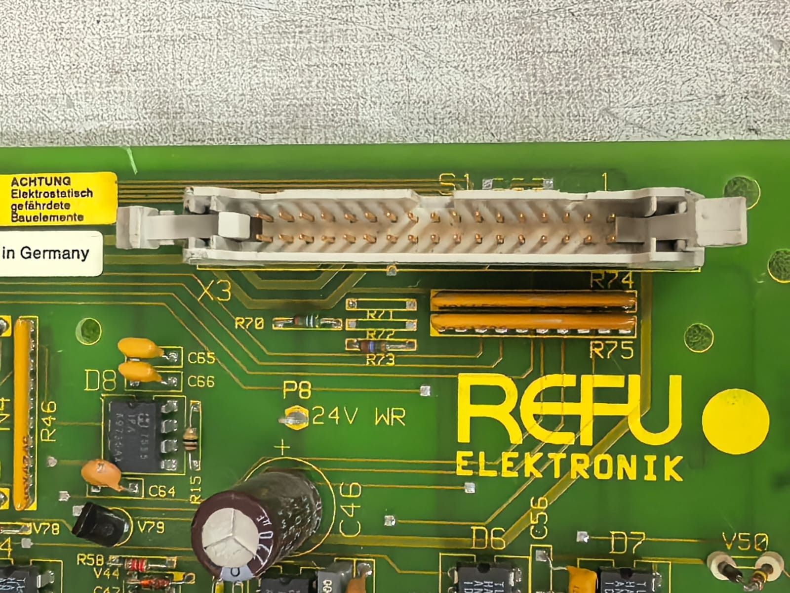 REFU ELEKTRONIK WS6010.2800SP00 REFU ELEKTRONIK WS6010.2800SP00 CIRCUIT BOARD 6