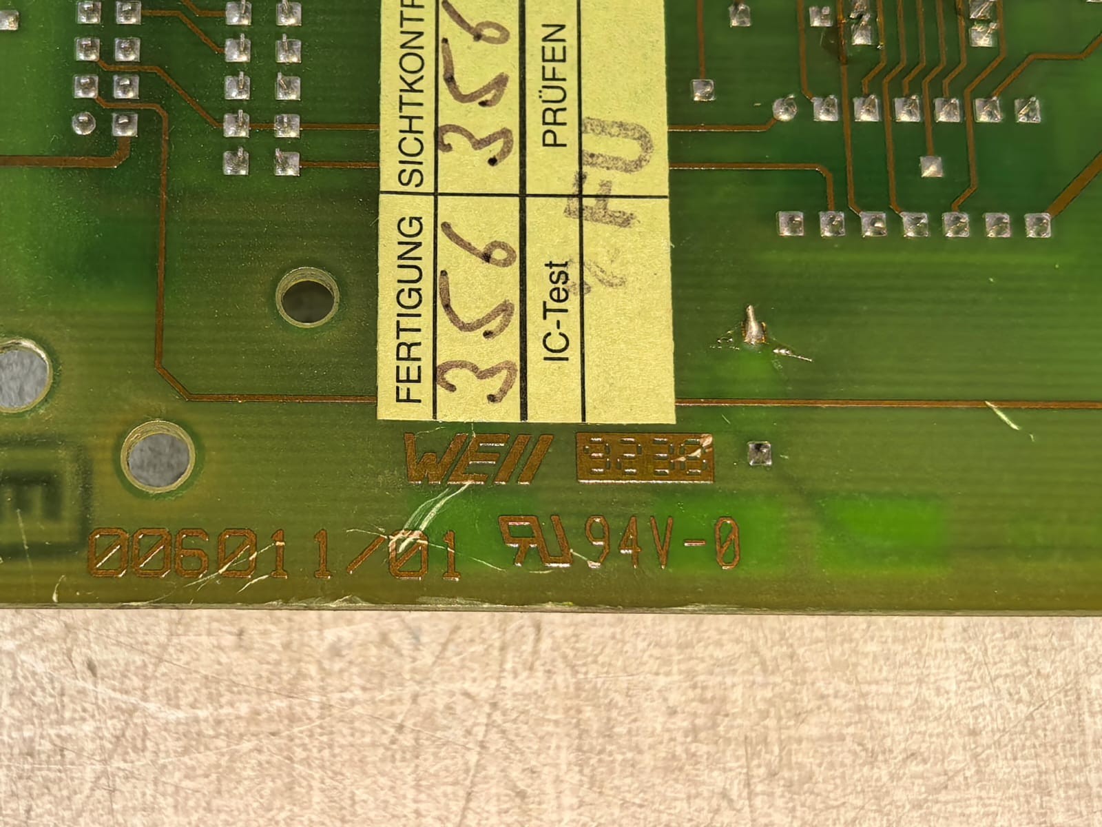 REFU ELEKTRONIK WS6010 REFU ELEKTRONIK WS6010 CIRCUIT BOARD 10