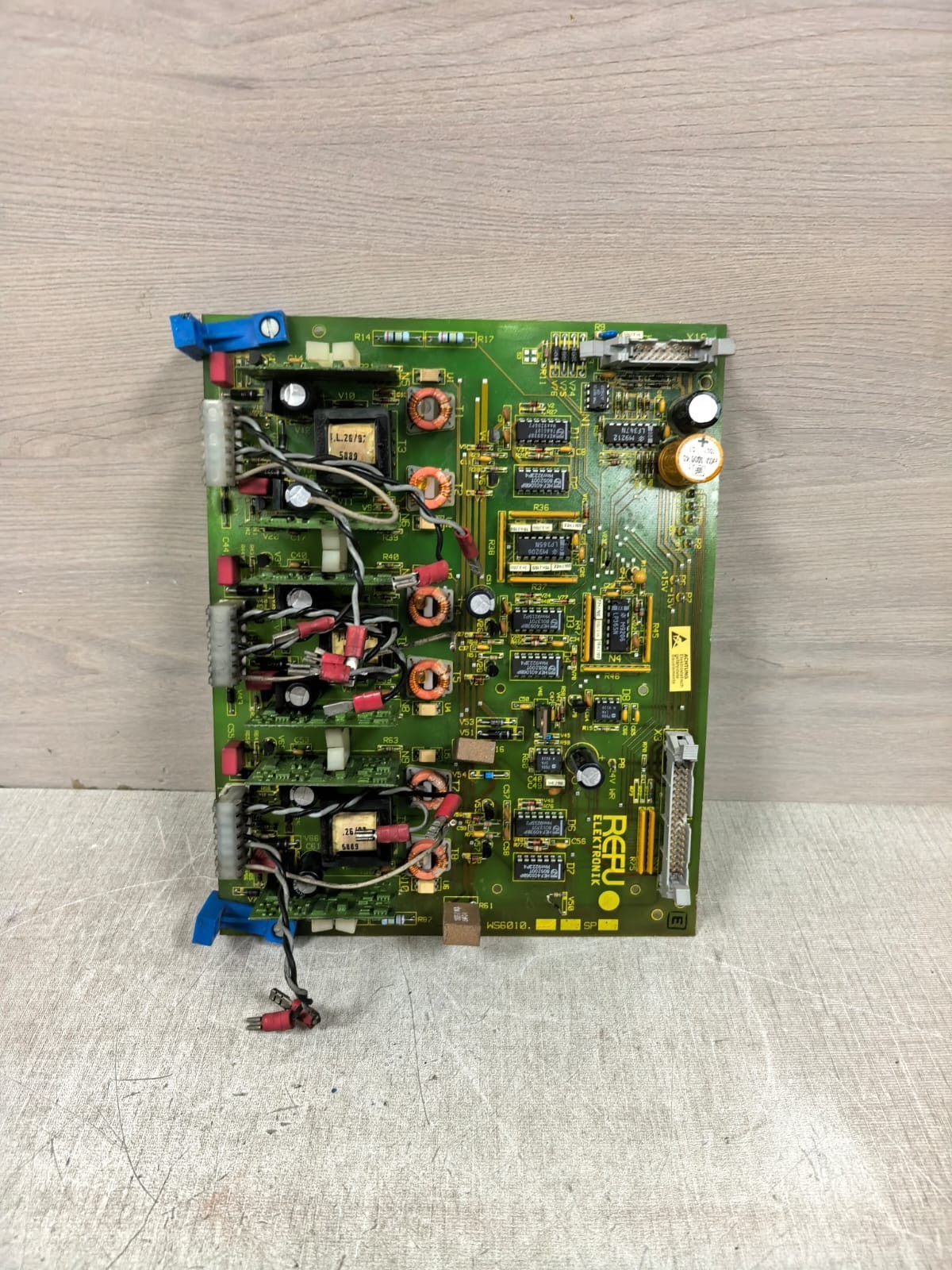 REFU ELEKTRONIK WS6010 REFU ELEKTRONIK WS6010 CIRCUIT BOARD 1