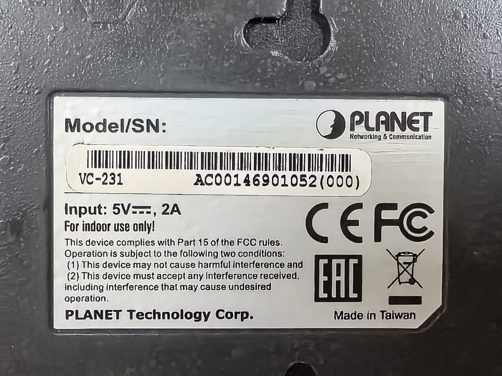PLANET VC-231 / VDSL2 PLANET VC-231 ETHERNET OVER VDSL2 CONVERTER 5