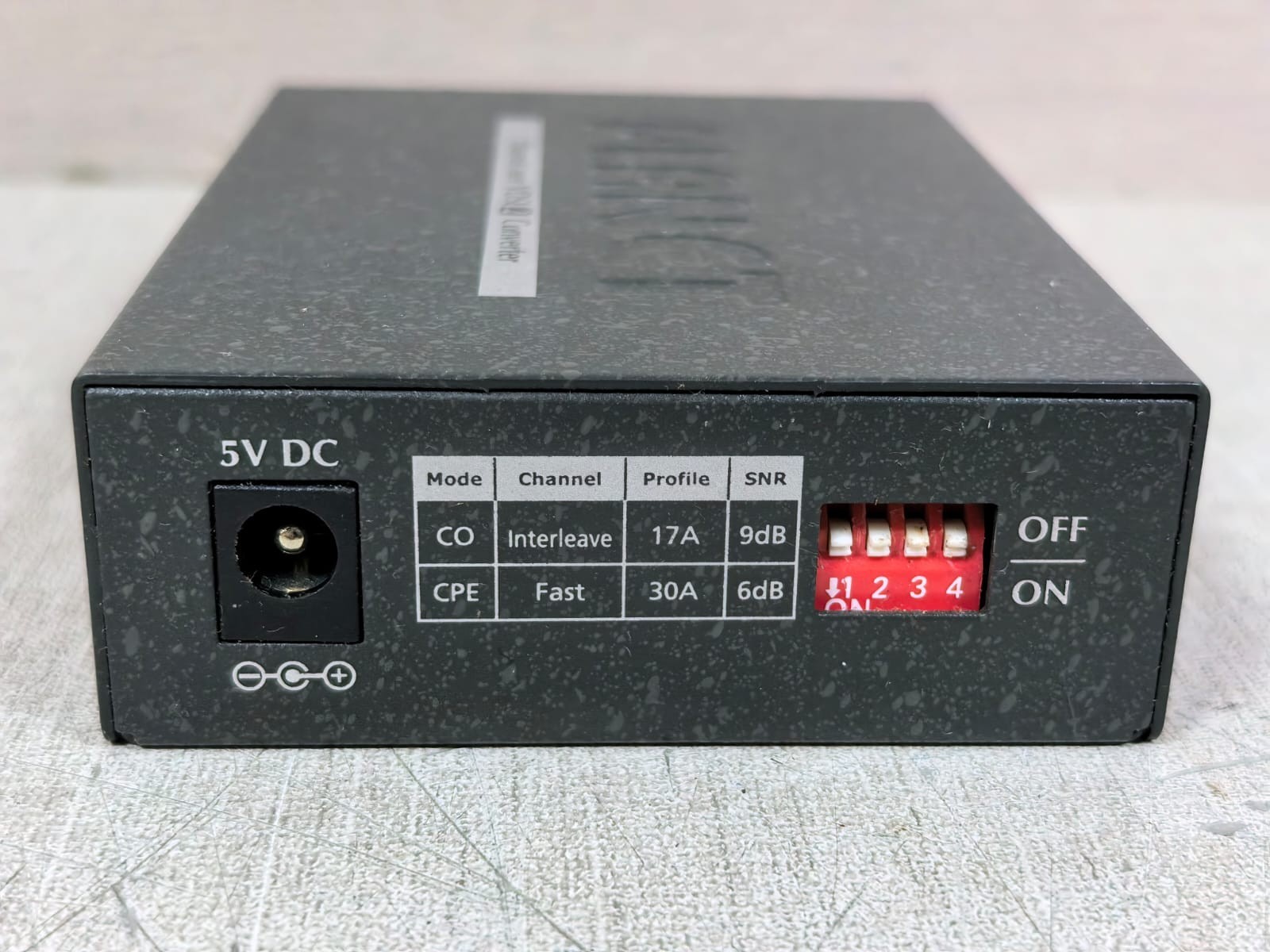 PLANET VC-231 / VDSL2 PLANET VC-231 ETHERNET OVER VDSL2 CONVERTER 7