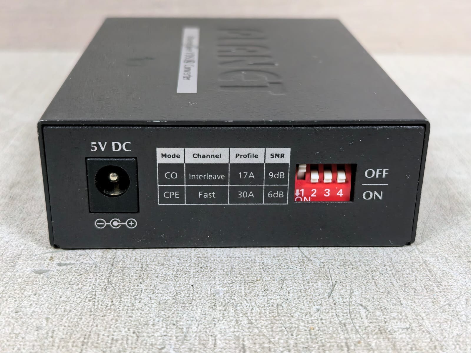 PLANET VC-231 PLANET VC-231 ETHERNET OVER VDSL2 CONVERTER 5