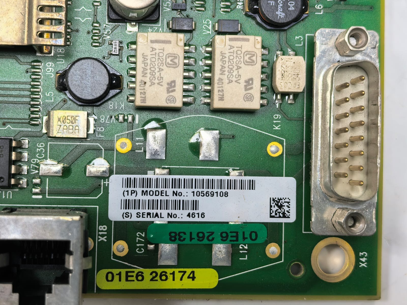 Siemens 10569108 SIEMENS D611 E1 YSIO BOARD 10569108 2