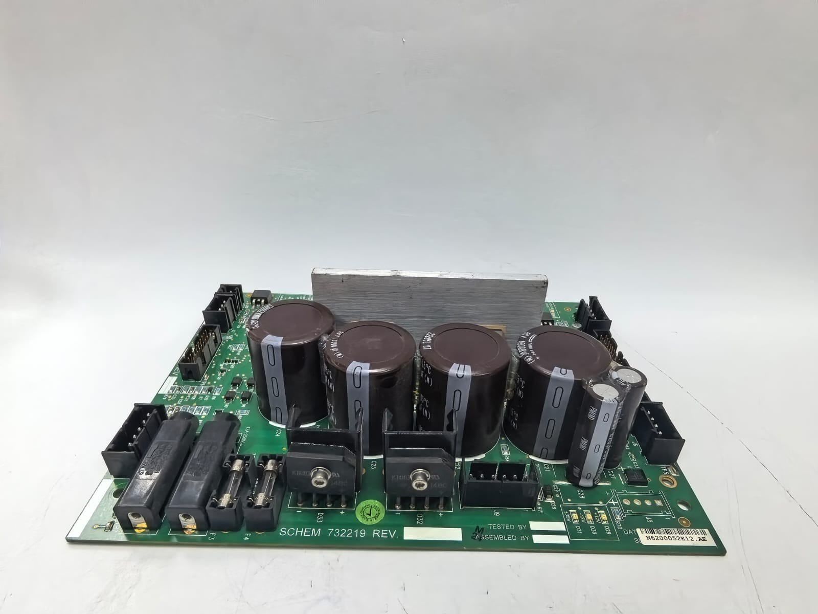 Siemens 732221/02 SCHEM 732219 CPI AUXILLARY BOARD 732221/02 5
