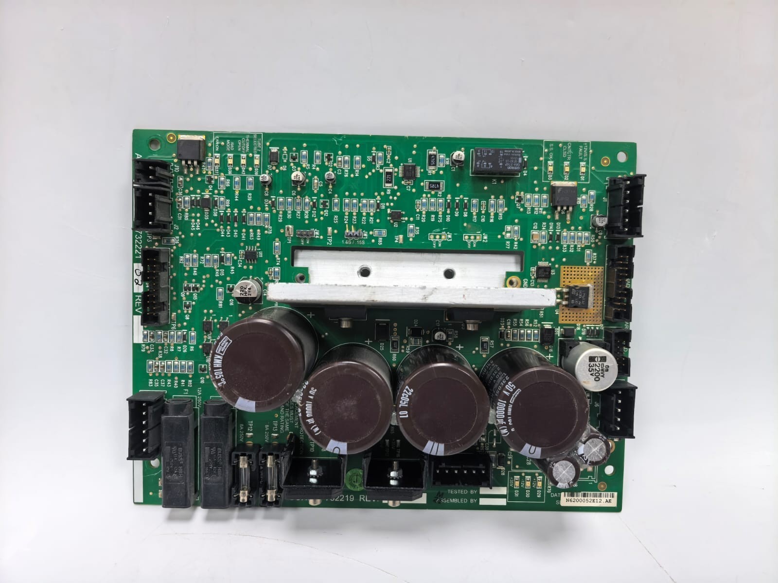 Siemens 732221/02 SCHEM 732219 CPI AUXILLARY BOARD 732221/02 1