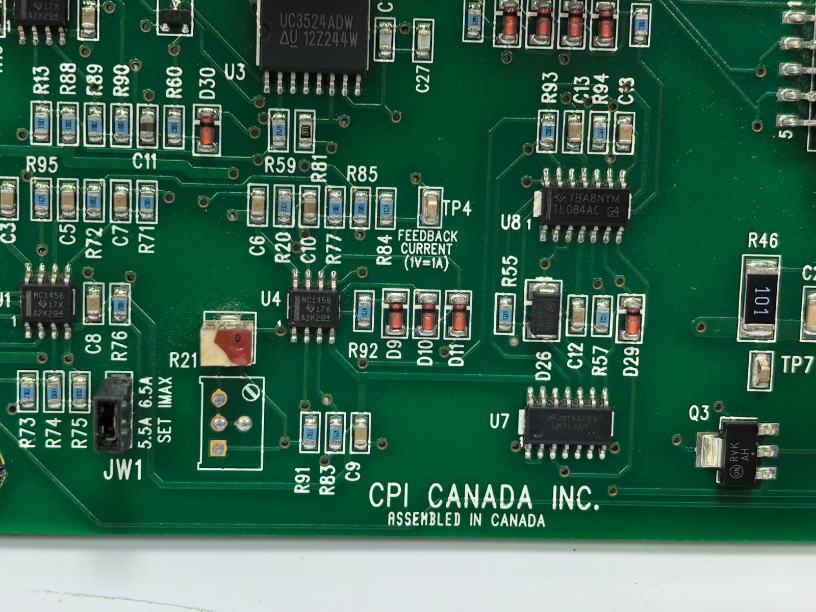 CPI 731406 CPI 73140701 AC PCB BOARD 731406 REV.V 3
