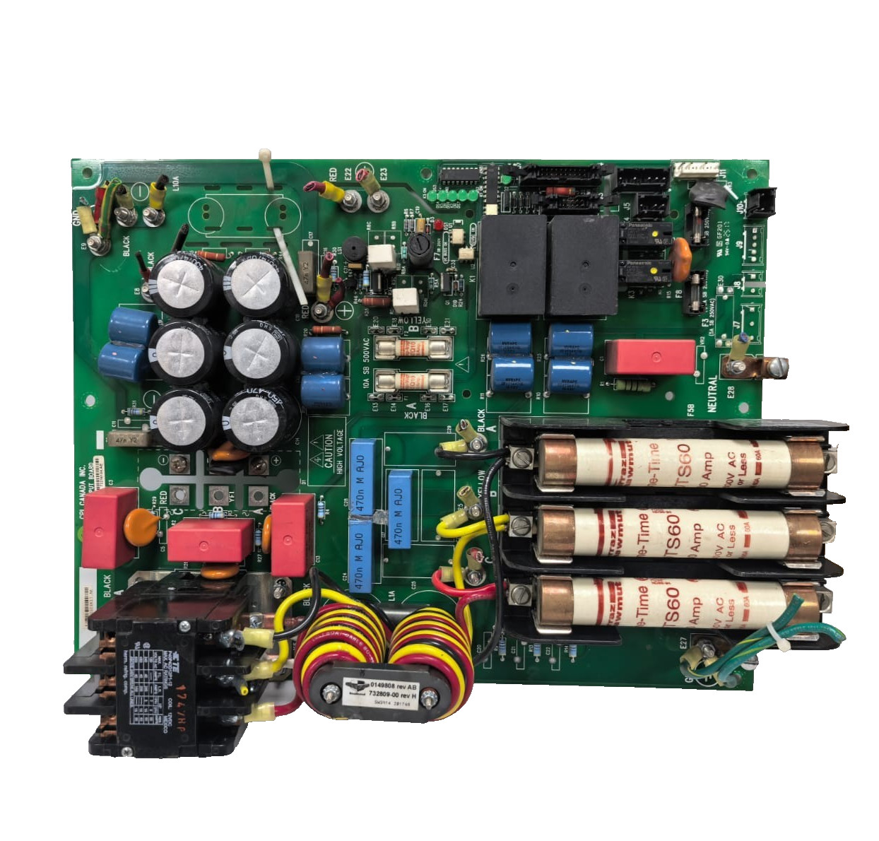 cpi 732160 REV.P CPI INDICO 732161/73216104.AE POWER INPUT BOARD 732160 REV.P 1