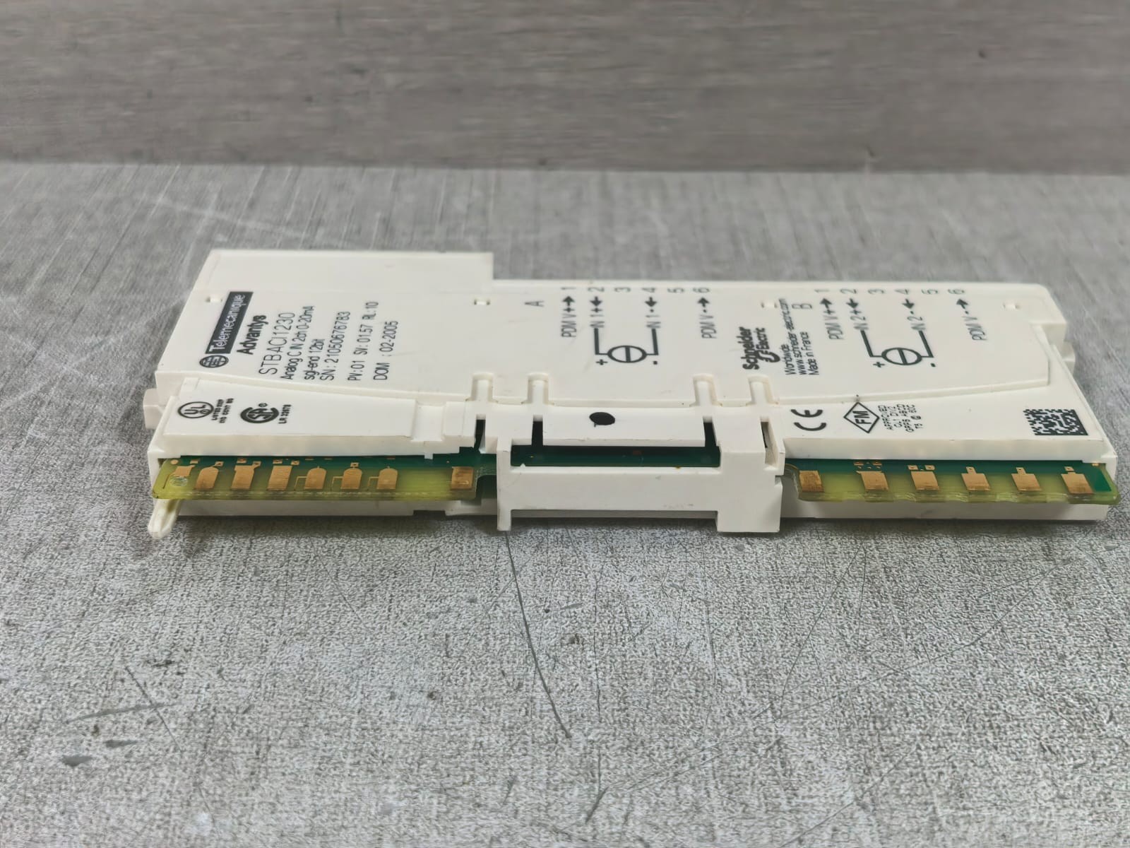 SCHNEIDER ELECTRIC TELEMECANIQUE ACI1230 / STBACI1230 PV:01 SCHNEIDER ELECTRIC TELEMECANIQUE ADVANTYS ACI1230 / STBACI1230 PV:01 7