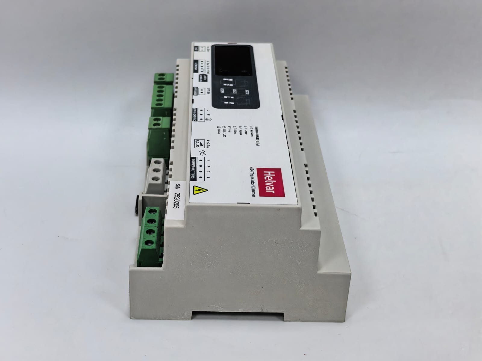 HELVAR 454 HELVAR 454 TRANSISTOR DIMMER S/W V2.40 REV.8 6