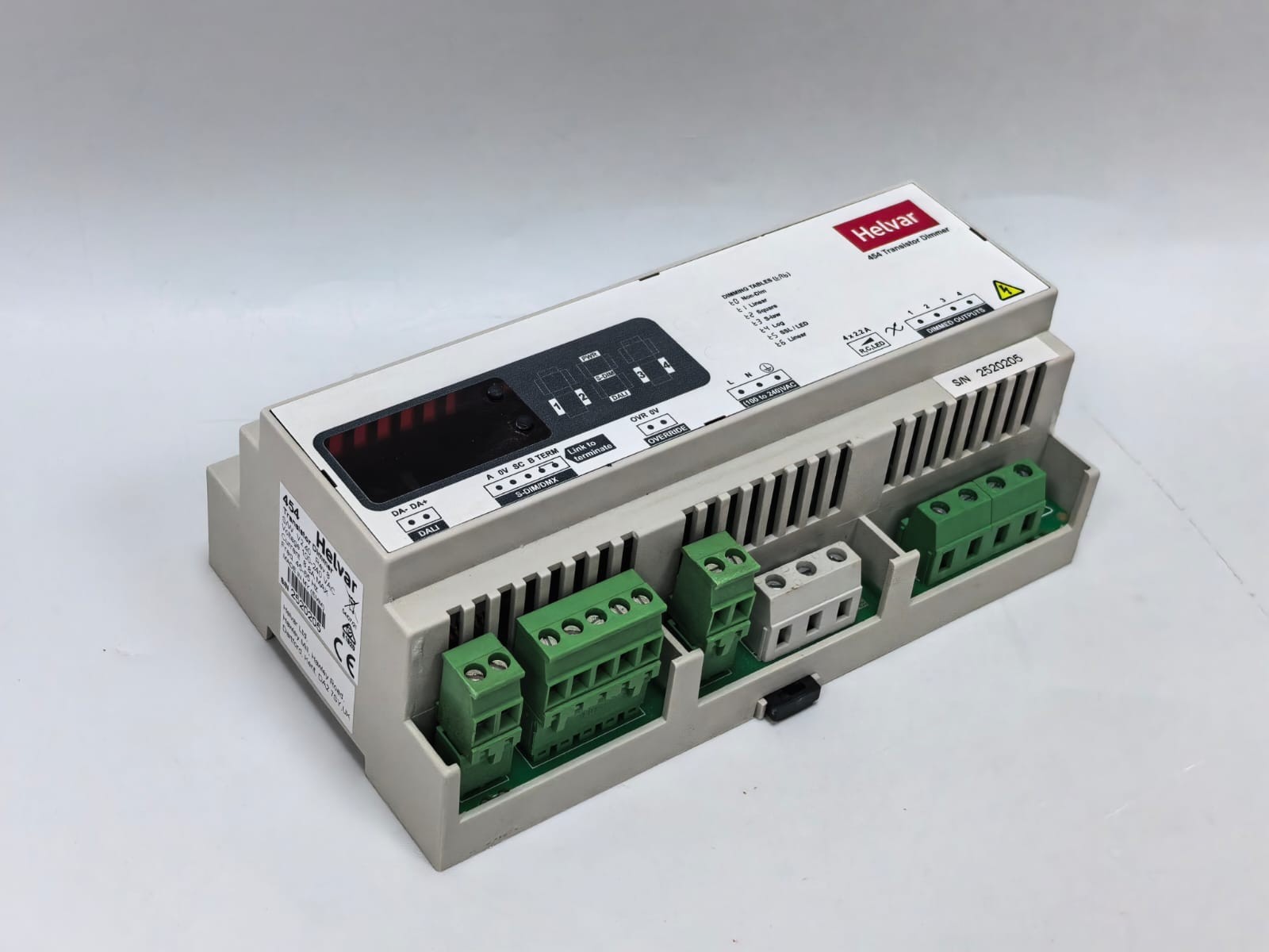 HELVAR 454 HELVAR 454 TRANSISTOR DIMMER S/W V2.40 REV.8 9