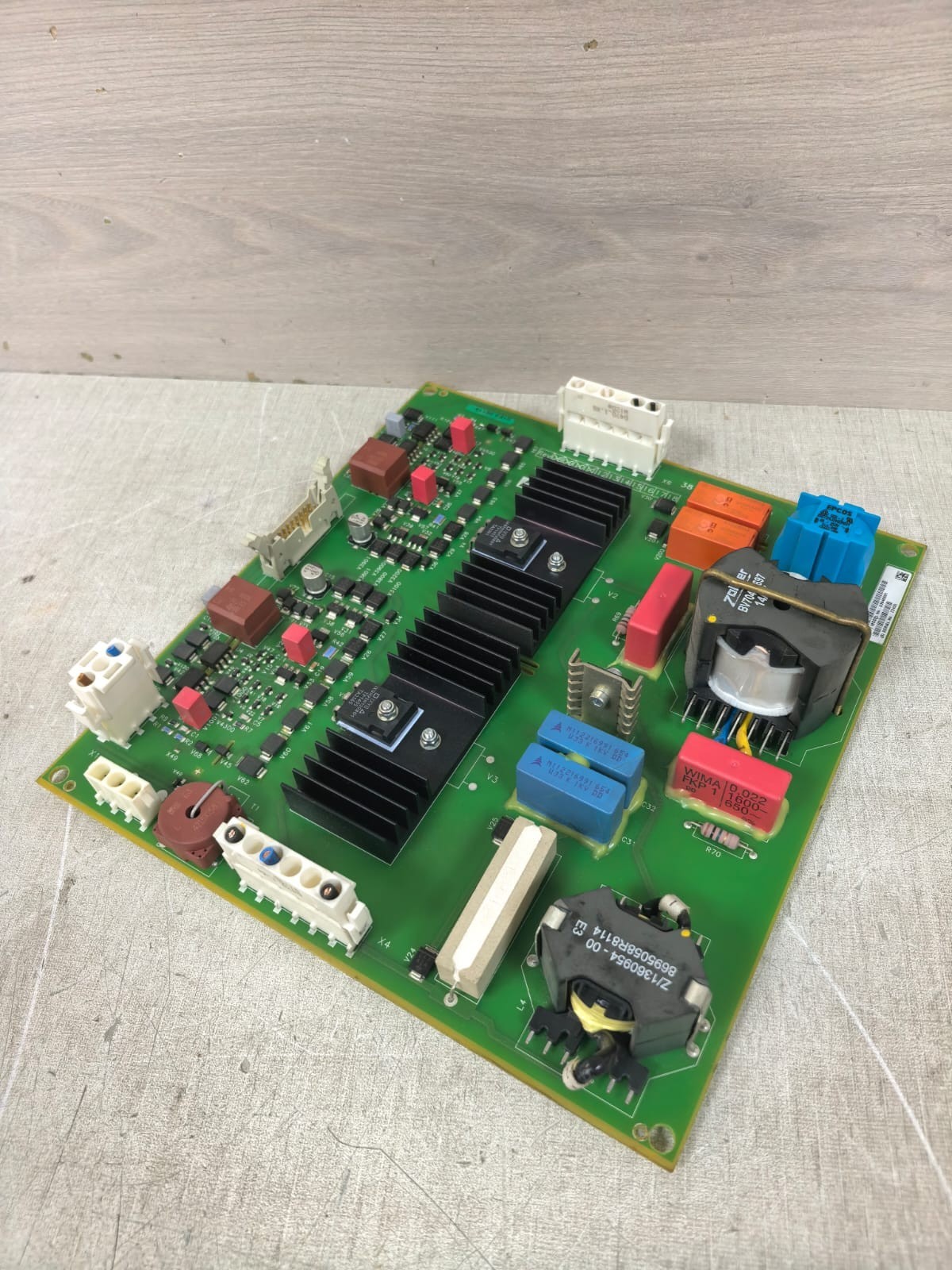 Siemens 03848681 38 48 681 X2249 D470 E7 SIEMENS 03848681 38 48 681 X2249 D470 E7 POWER BOARD 8