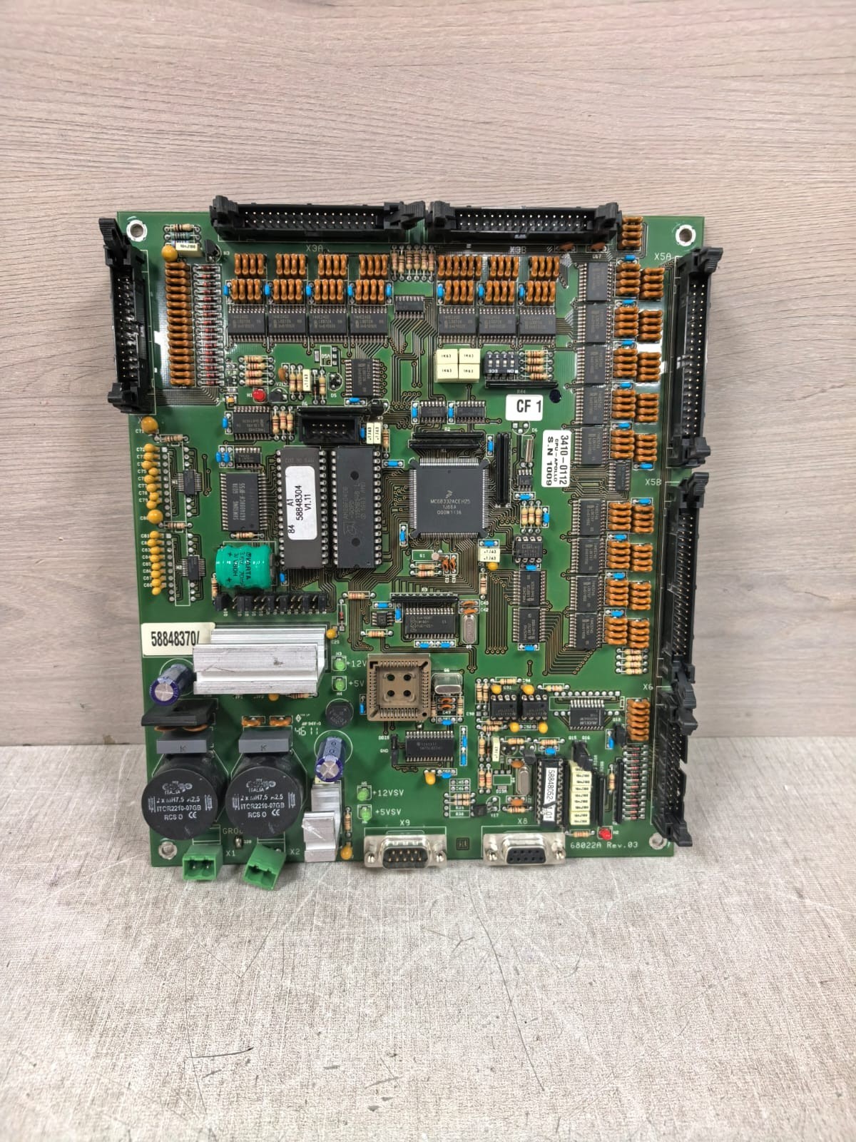 CPU APOLLO 3410-0112 68022A REV.03 CPU APOLLO 3410-0112 68022A REV.03 CONTROL CIRCUIT BOARD 2