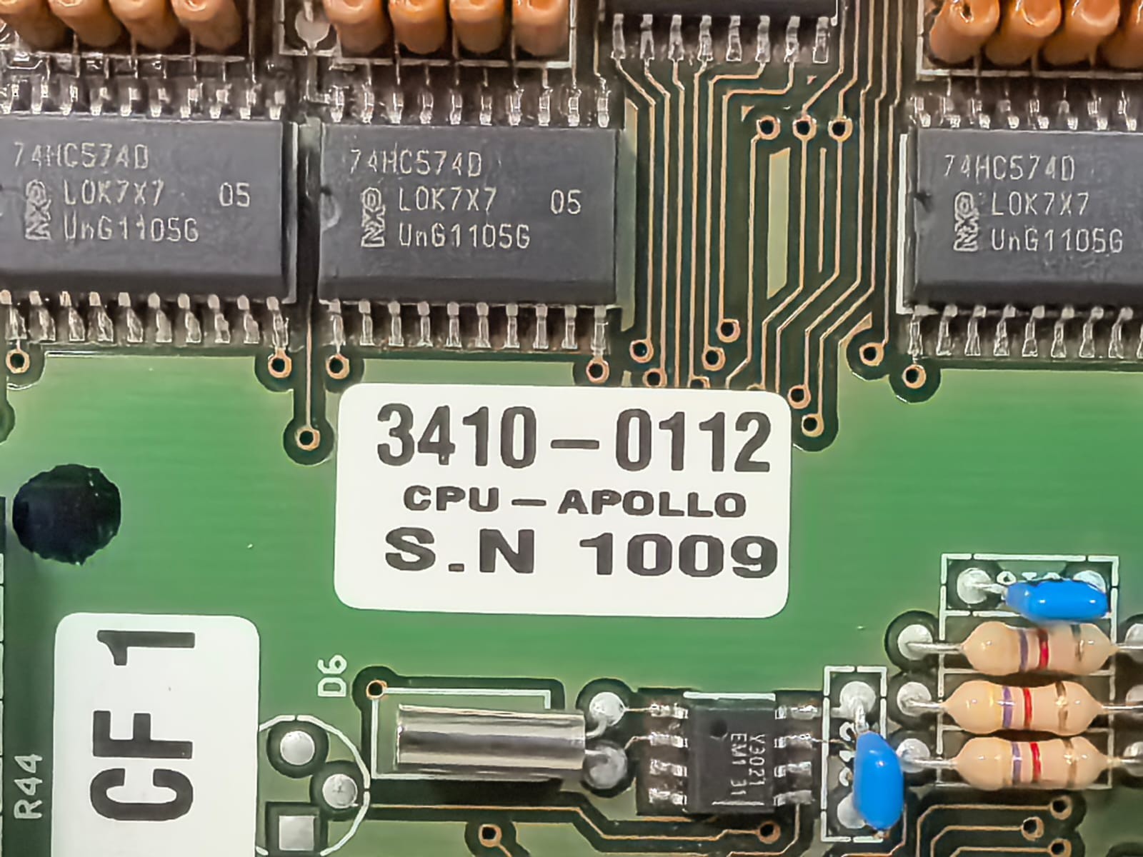 CPU APOLLO 3410-0112 68022A REV.03 CPU APOLLO 3410-0112 68022A REV.03 CONTROL CIRCUIT BOARD 5