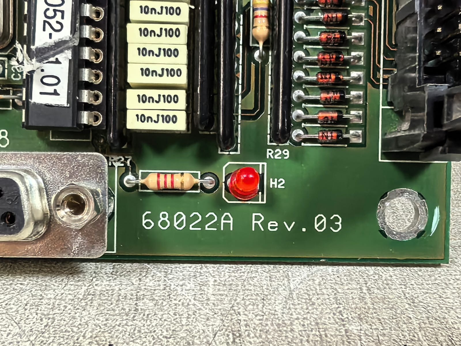 CPU APOLLO 3410-0112 68022A REV.03 CPU APOLLO 3410-0112 68022A REV.03 CONTROL CIRCUIT BOARD 7
