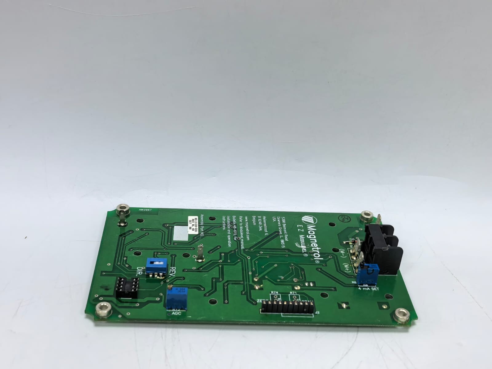 Magnetrol 30-2133-001 MAGNETROL 30-2133-001 REV.AL 43 EZ MODULEVEL 4