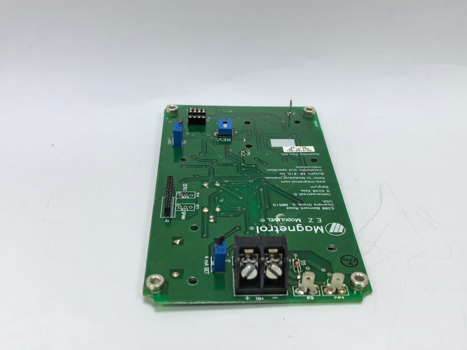Magnetrol 30-2133-001 MAGNETROL 30-2133-001 REV.AL 43 EZ MODULEVEL 5