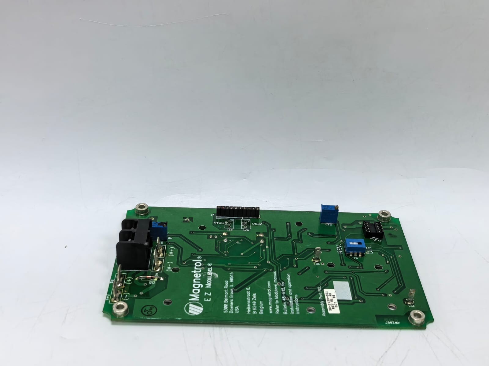 Magnetrol 30-2133-001 MAGNETROL 30-2133-001 REV.AL 43 EZ MODULEVEL 6