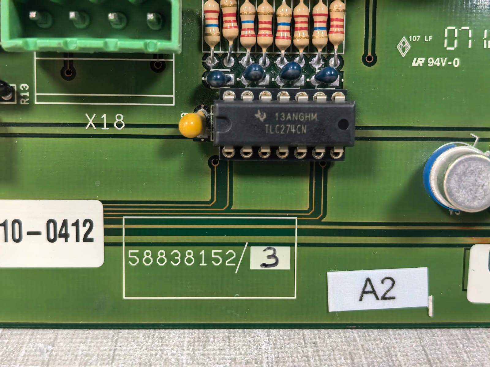 3410-0412 58838152/3 68022B REV.02 3410-0412 58838152/3 68022B REV.02 CIRCUIT BOARD 5