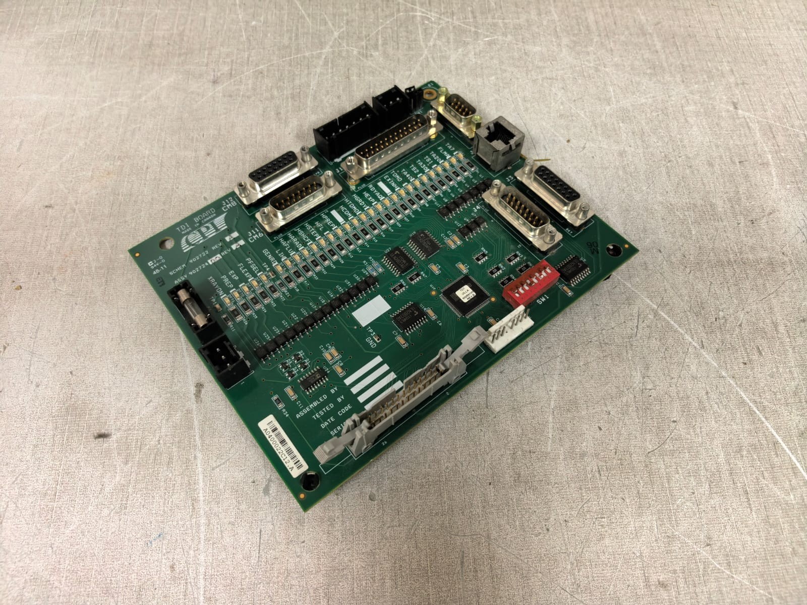 CPI 902722 REV. A 90272400 REV.A CPI 902722 REV. A 90272400 REV.A TDI BOARD 3