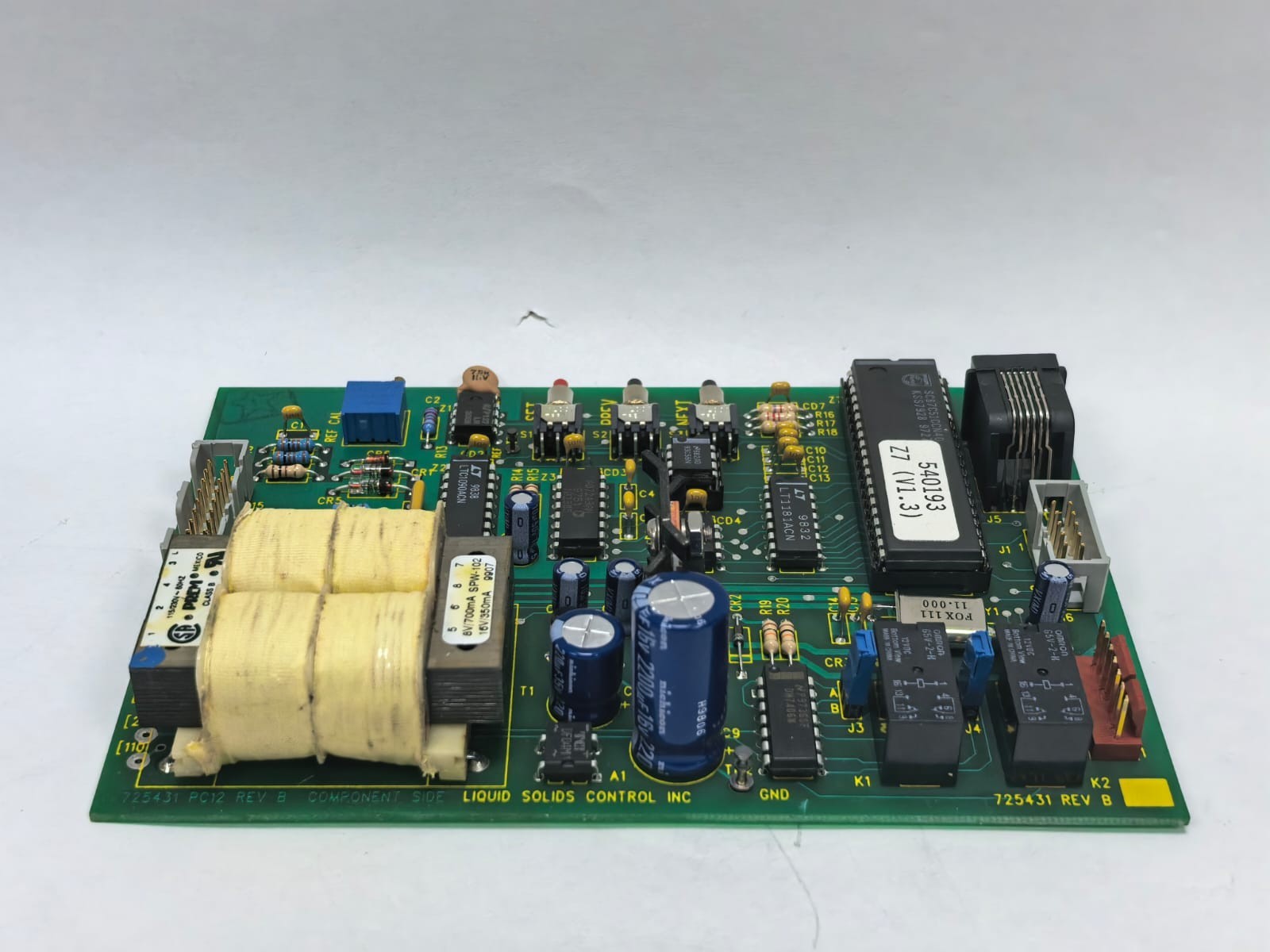 LIQUID SOLIDS CONTROL 725431 LIQUID SOLIDS CONTROL 725431 PC12 REV.B PCB BOARD 4
