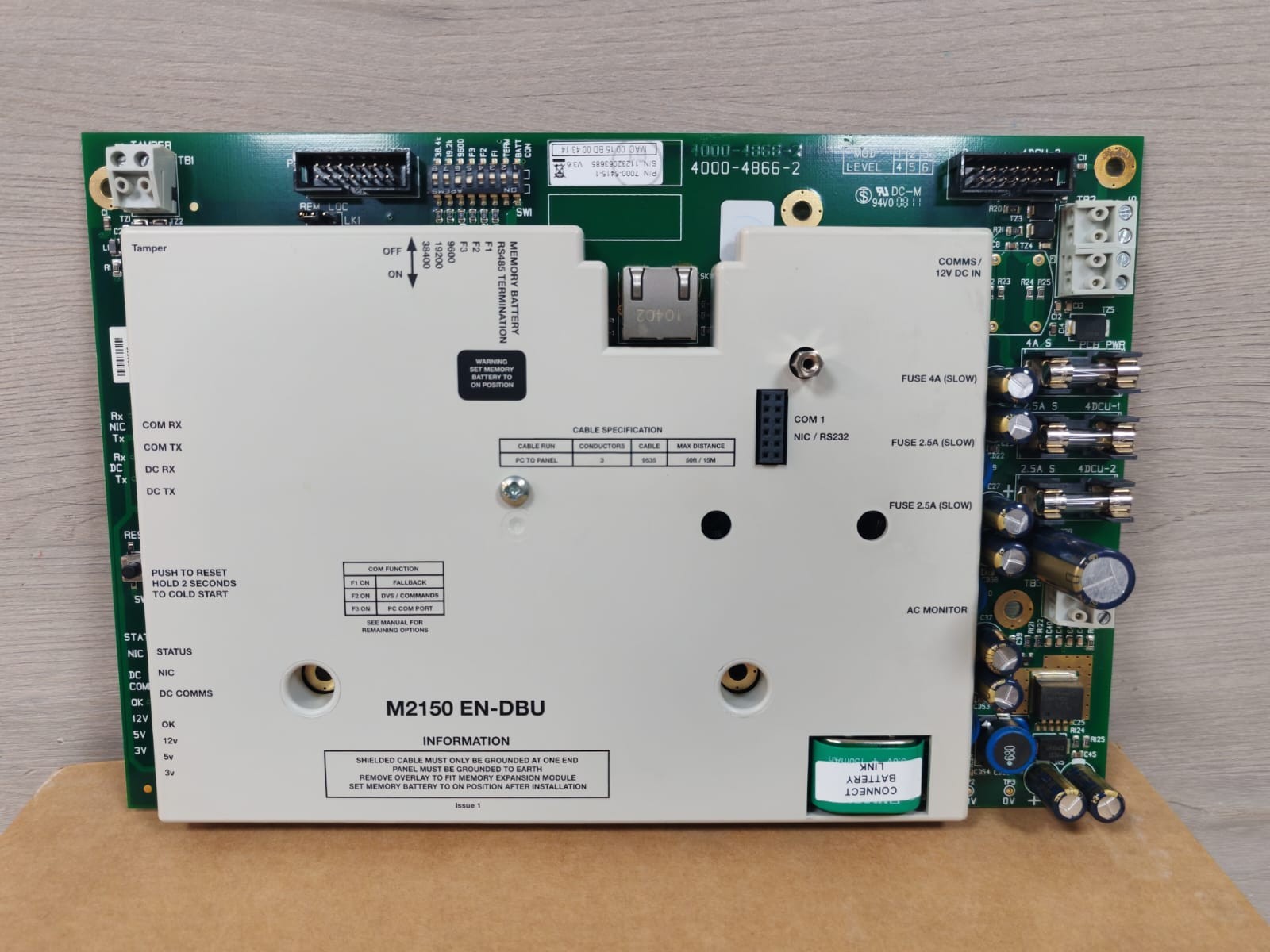 SYMMETRY M2150-EN-DBU-S SYMMETRY M2150-EN-DBU-S DATA BASE UNIT 1