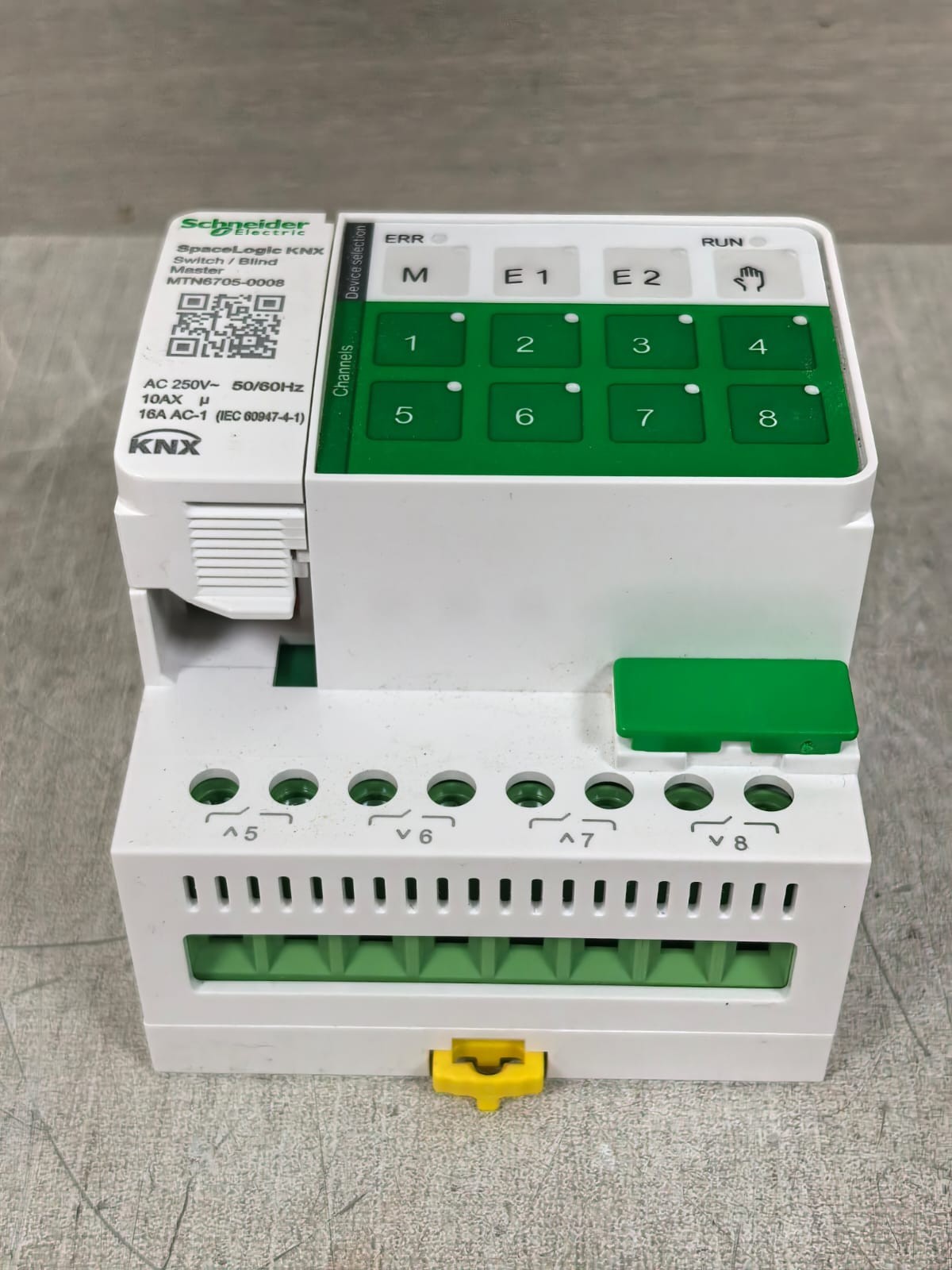 Schneider Electric MTN6705-0008 SCHNEIDER ELECTRIC MTN6705-0008 SPACELOGIC KNX SWITCH/ BLIND MASTER 250V 6