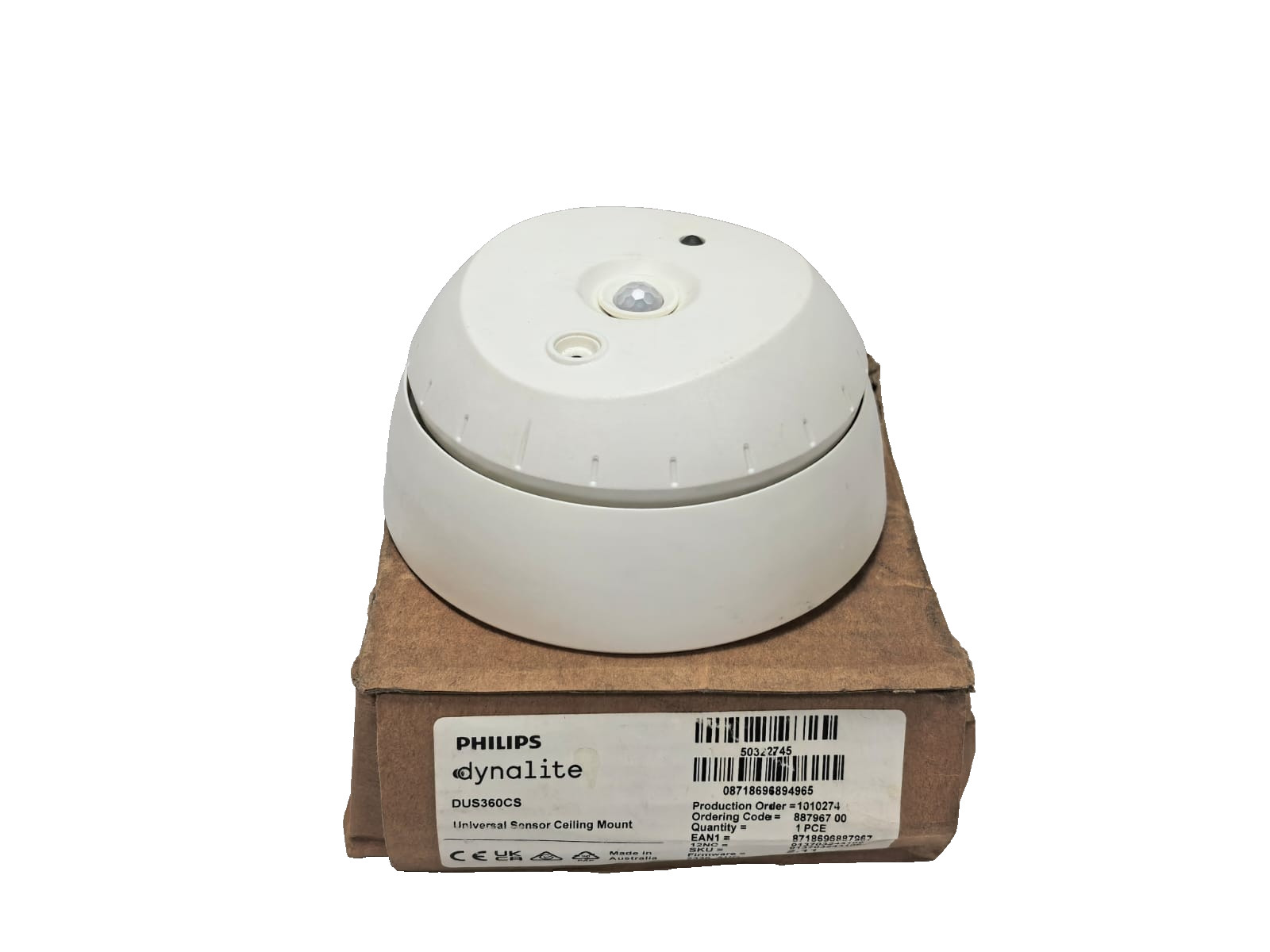 Philips DUS360CS PHILIPS DYNALITE DUS360CS UNIVERSAL SENSOR CEILING MOUNT 2