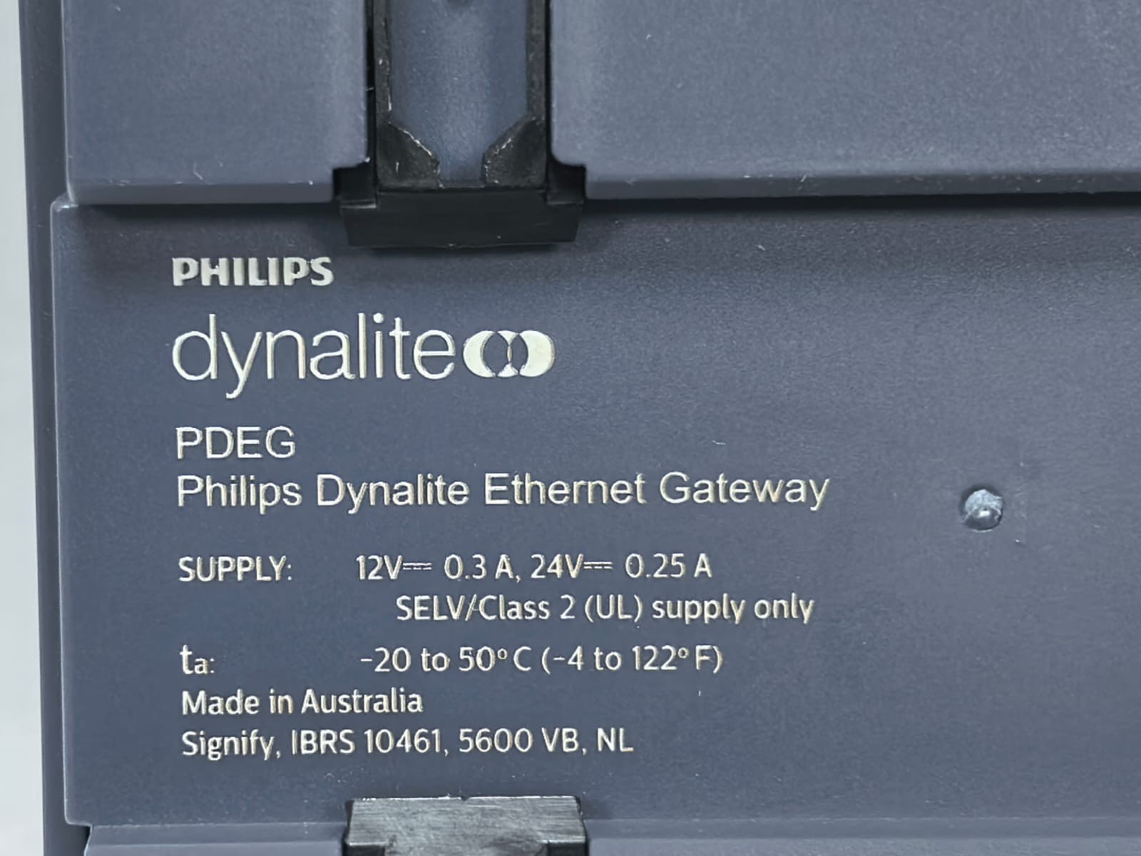 PHILIPS DYNALITE PDEG PHILIPS DYNALITE PDEG DYNET 100BT ENVISION GATEWAY 3