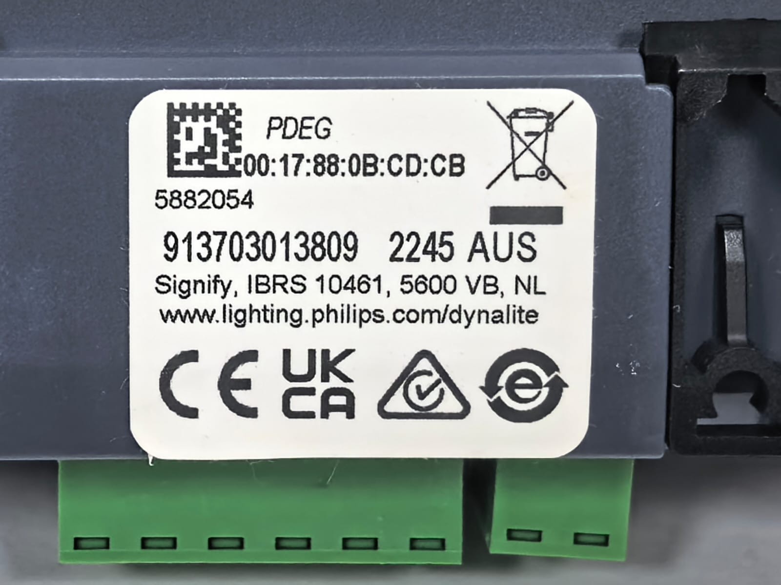 PHILIPS DYNALITE PDEG PHILIPS DYNALITE PDEG DYNET 100BT ENVISION GATEWAY 4