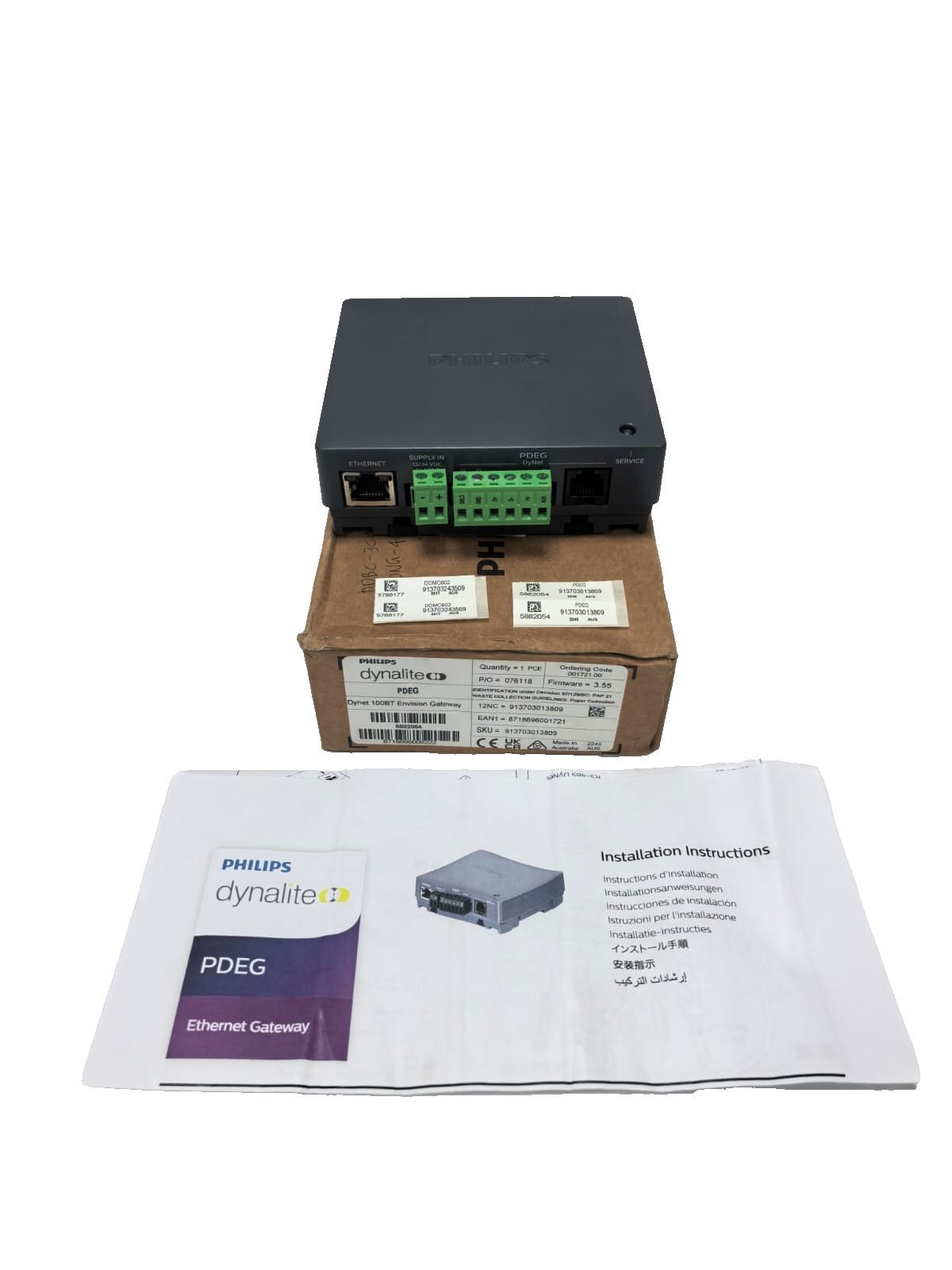 PHILIPS DYNALITE PDEG PHILIPS DYNALITE PDEG DYNET 100BT ENVISION GATEWAY 1