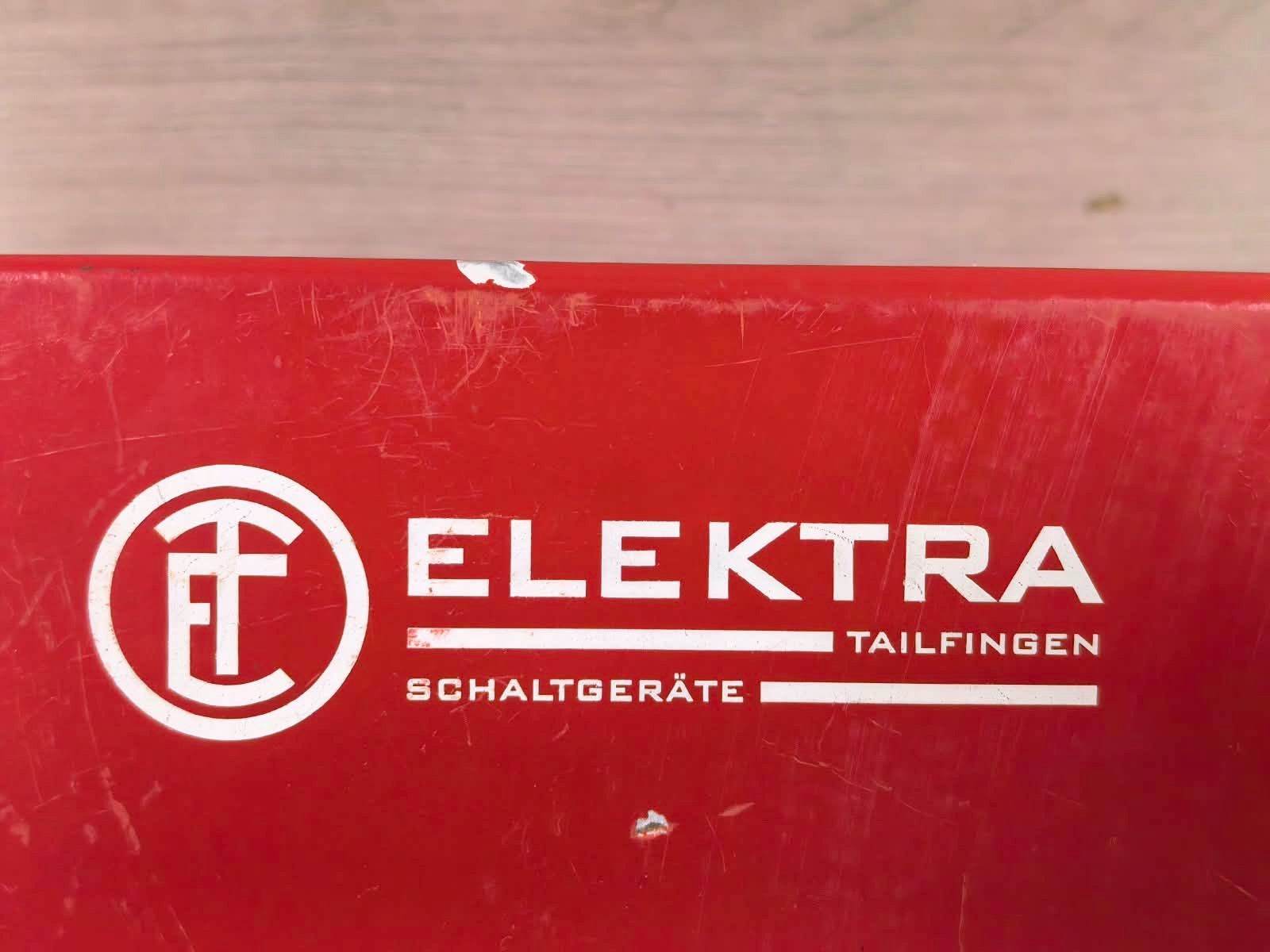 ELEKTRA TAILFINGEN BSF2E 6903-LG48/2-D-RSS 312551 ELEKTRA TAILFINGEN BSF2E 6903-LG48/2-D-RSS 312551 FIRE SWITCH 2