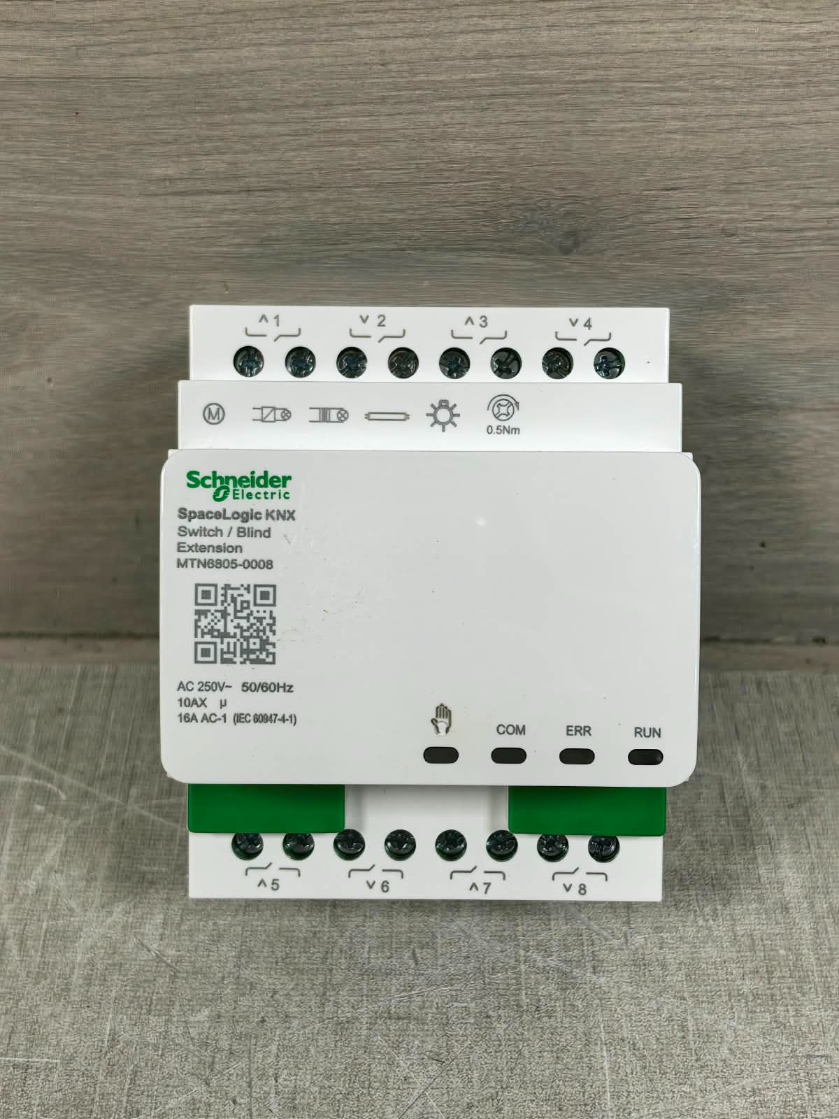 Schneider Electric MTN6805-0008 SCHNEIDER ELECTRIC MTN6805-0008 SPACELOGIC KNX SWITCH/ BLIND EXTENSION 250V 2