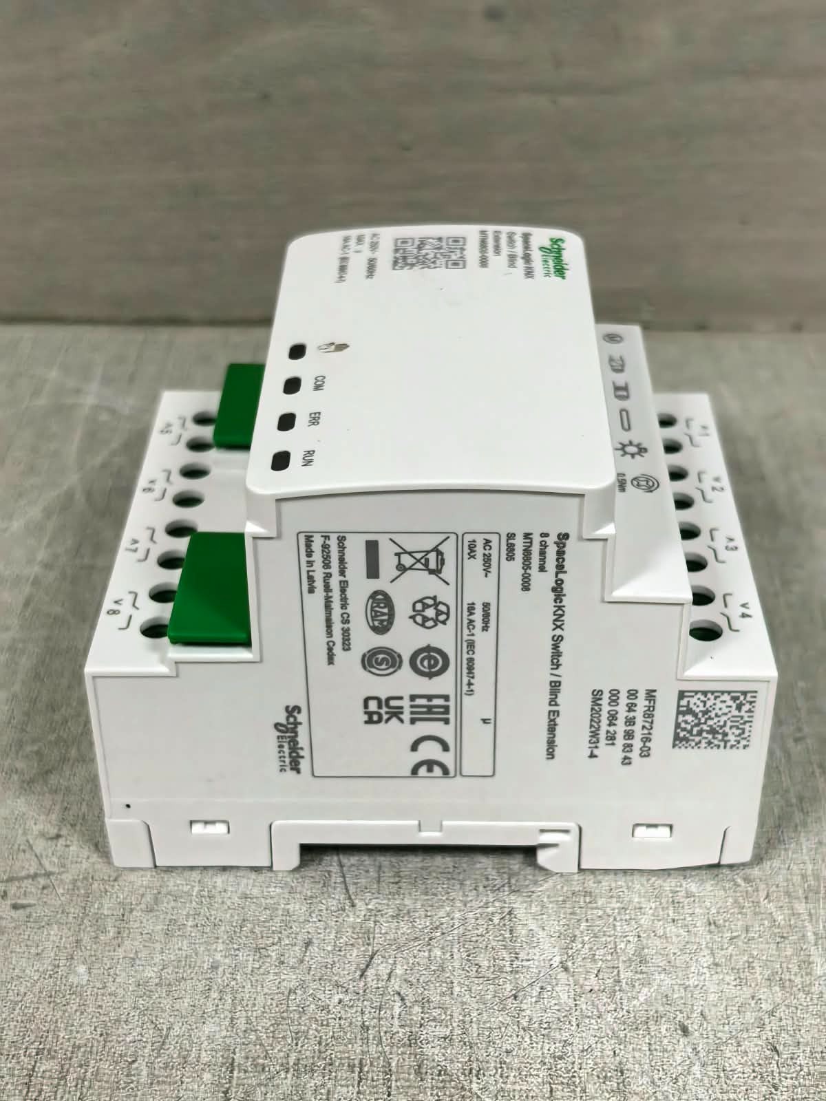 Schneider Electric MTN6805-0008 SCHNEIDER ELECTRIC MTN6805-0008 SPACELOGIC KNX SWITCH/ BLIND EXTENSION 250V 4