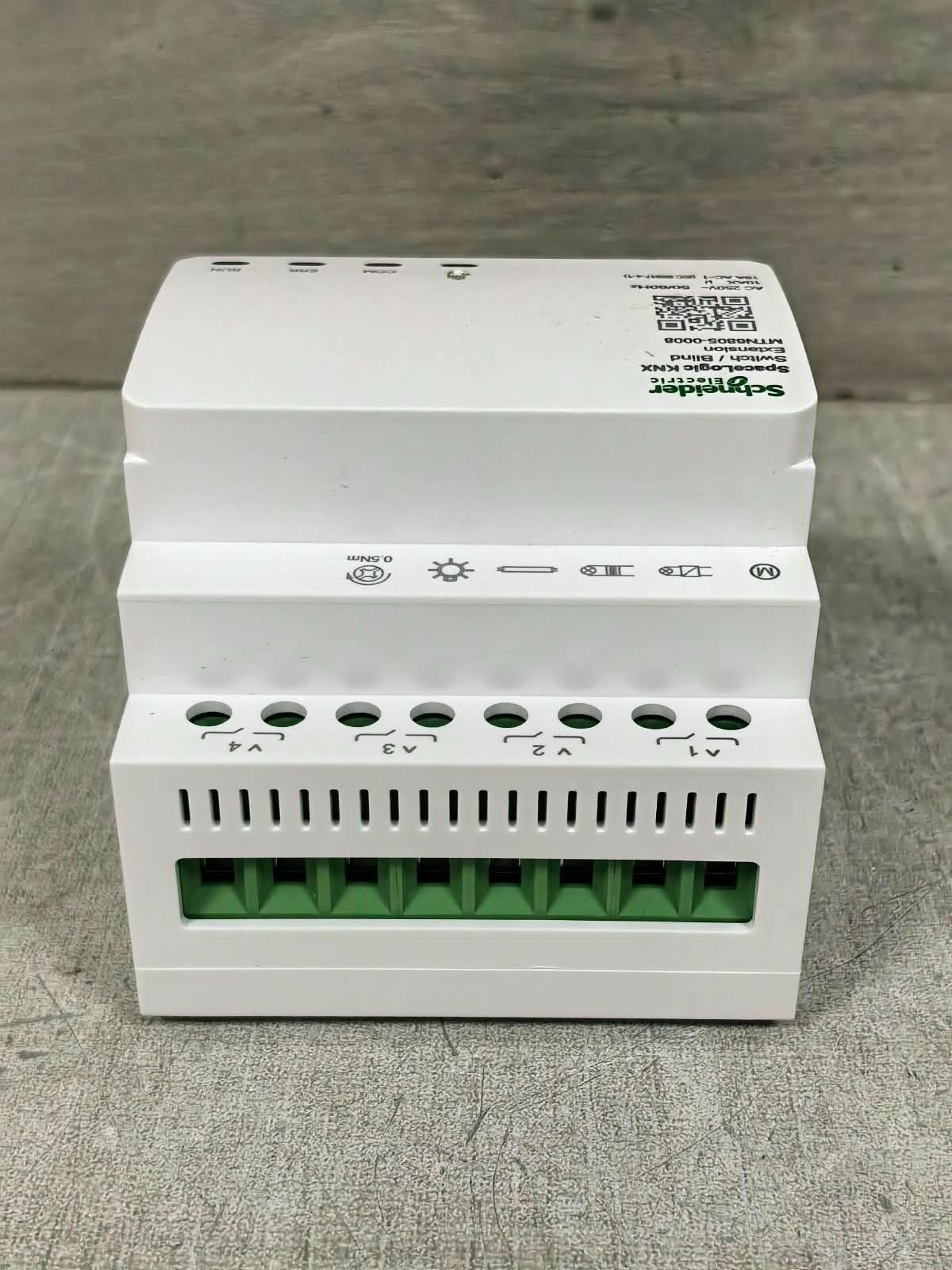 Schneider Electric MTN6805-0008 SCHNEIDER ELECTRIC MTN6805-0008 SPACELOGIC KNX SWITCH/ BLIND EXTENSION 250V 10