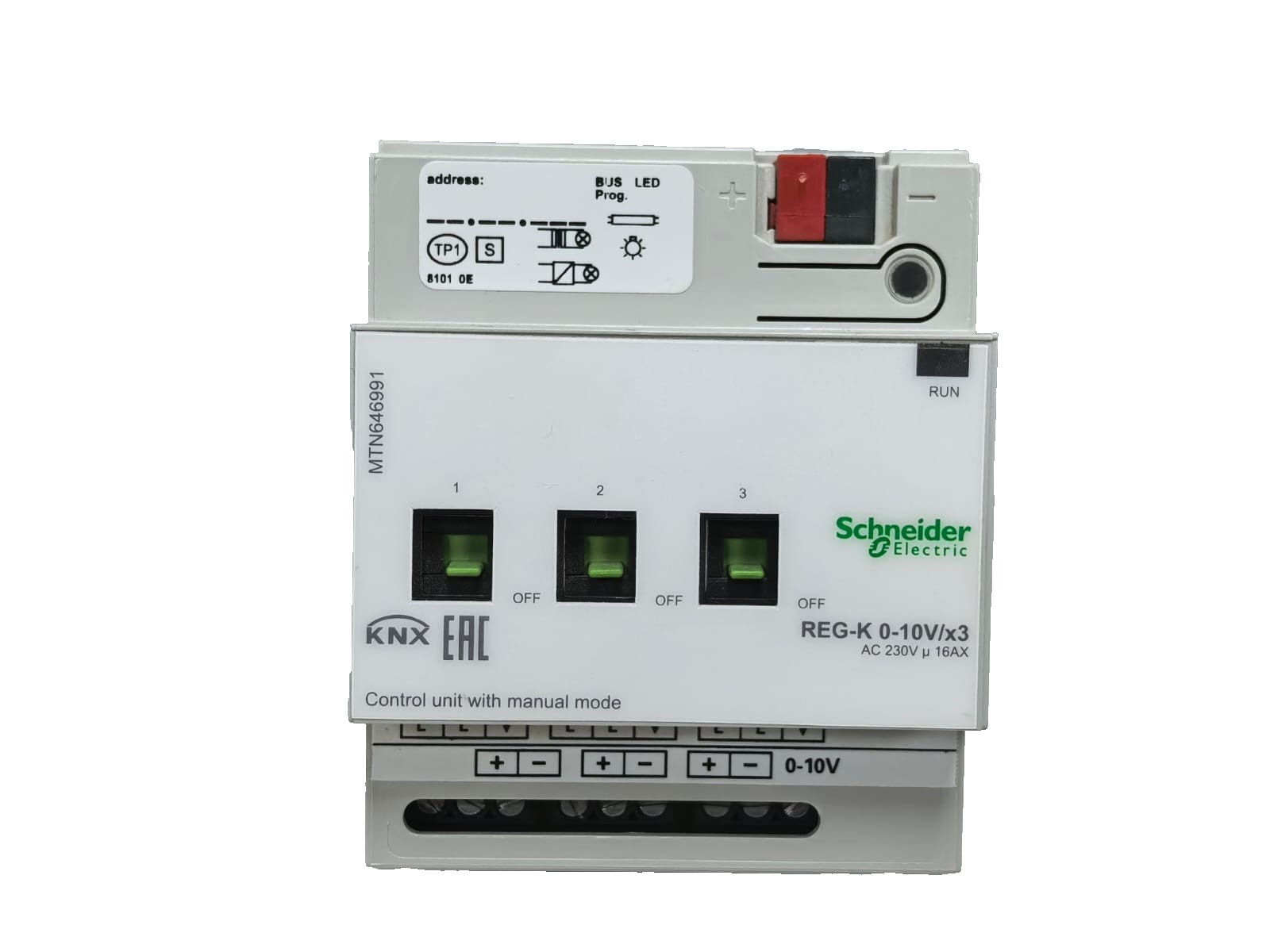 Schneider Electric MTN646991 SCHNEIDER ELECTRIC MTN646991 CONTROL UNIT 0-10 V REG-K /3-GANG 2