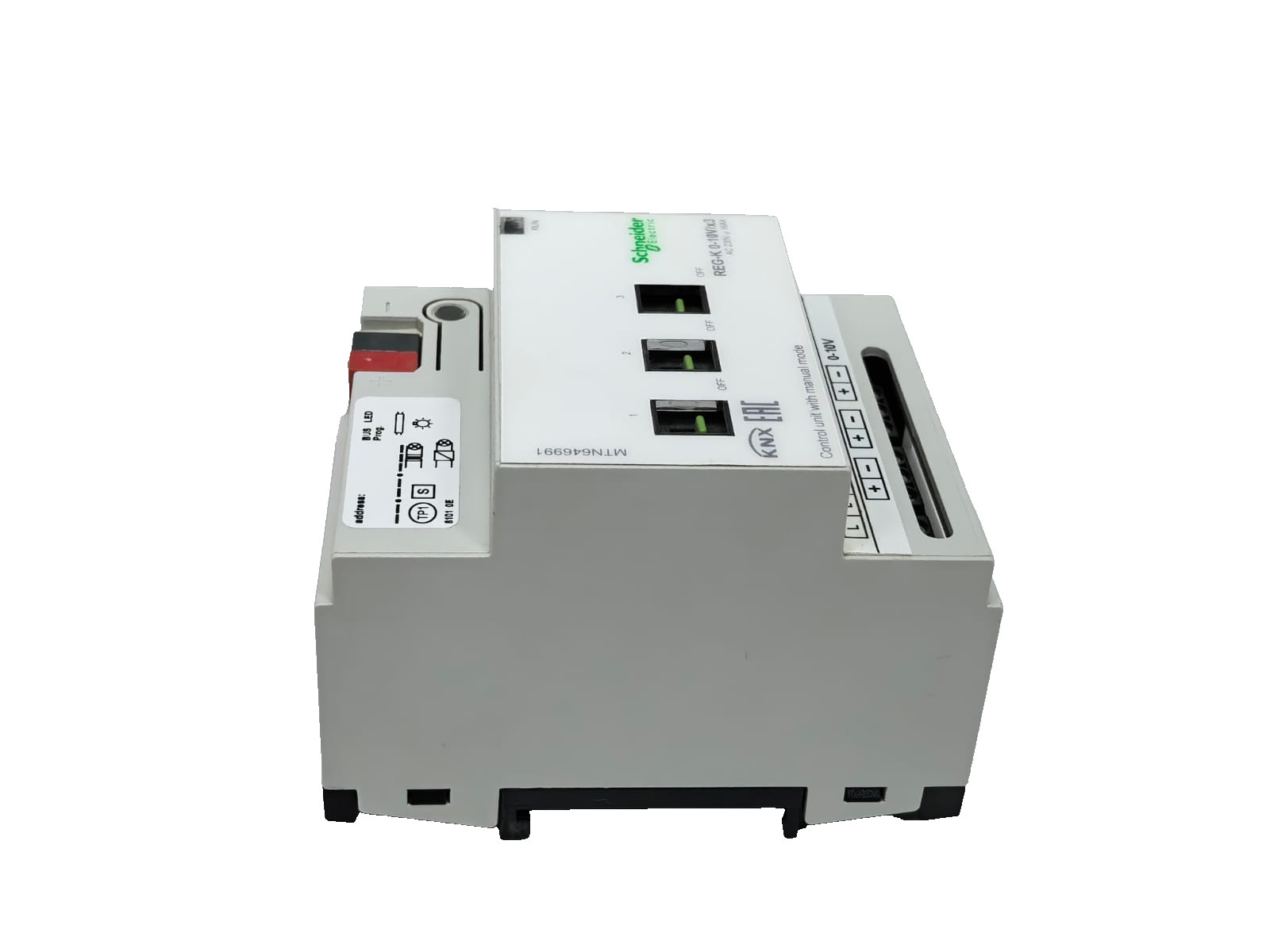 Schneider Electric MTN646991 SCHNEIDER ELECTRIC MTN646991 CONTROL UNIT 0-10 V REG-K /3-GANG 6