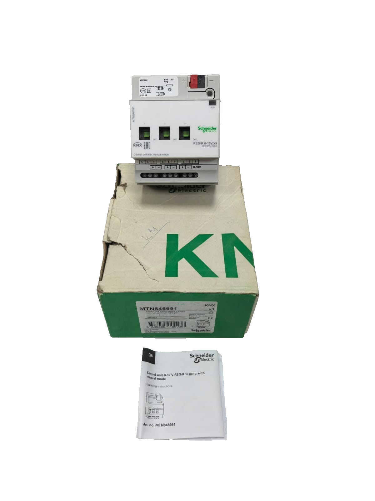 Schneider Electric MTN646991 SCHNEIDER ELECTRIC MTN646991 CONTROL UNIT 0-10 V REG-K /3-GANG 1