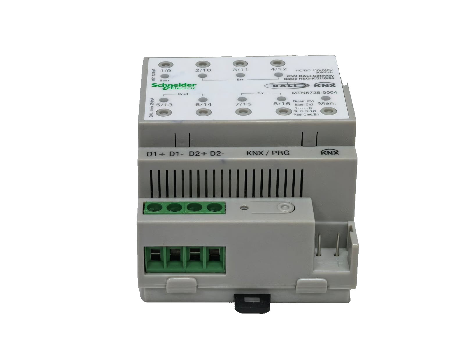 Schneider Electric MTN6725-0004 SCHNEIDER ELECTRIC MTN6725-0004 KNX DALI-GATEWAY BASIC REG-K/2/16/64 5
