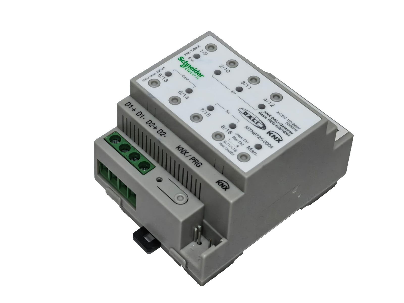Schneider Electric MTN6725-0004 SCHNEIDER ELECTRIC MTN6725-0004 KNX DALI-GATEWAY BASIC REG-K/2/16/64 9