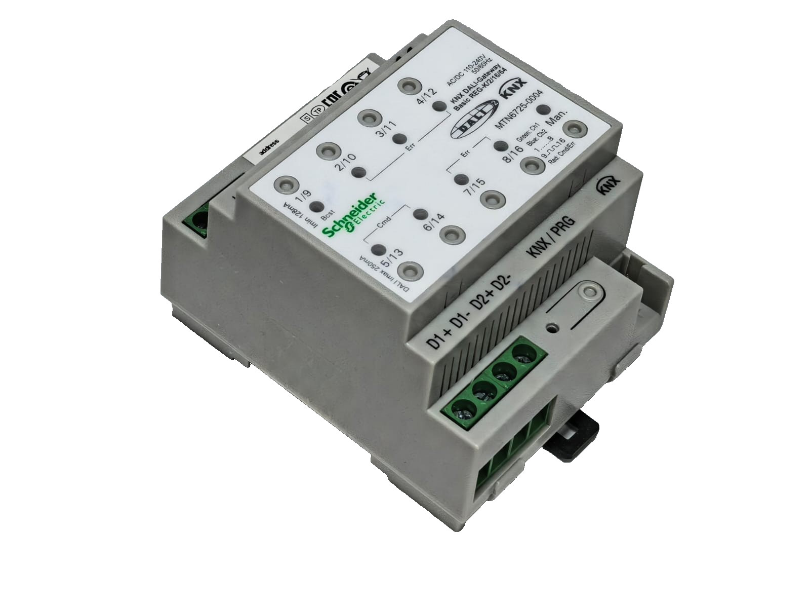 Schneider Electric MTN6725-0004 SCHNEIDER ELECTRIC MTN6725-0004 KNX DALI-GATEWAY BASIC REG-K/2/16/64 10