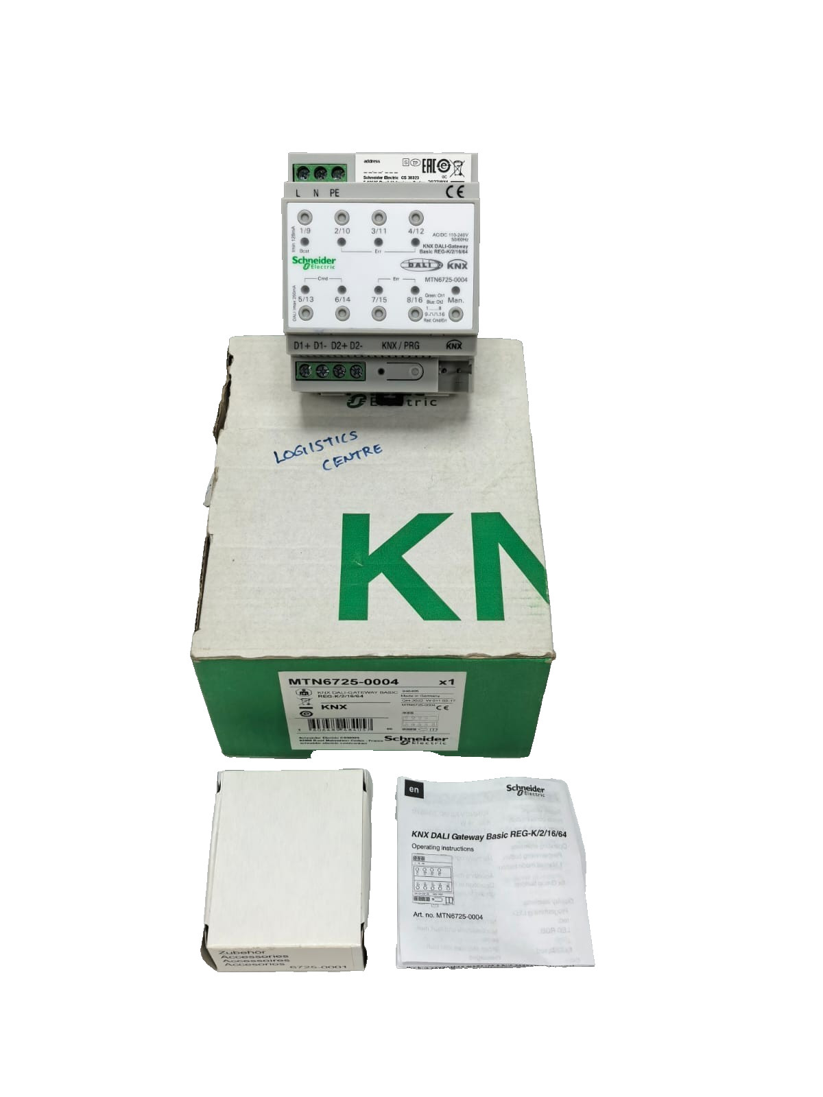 Schneider Electric MTN6725-0004 SCHNEIDER ELECTRIC MTN6725-0004 KNX DALI-GATEWAY BASIC REG-K/2/16/64 1