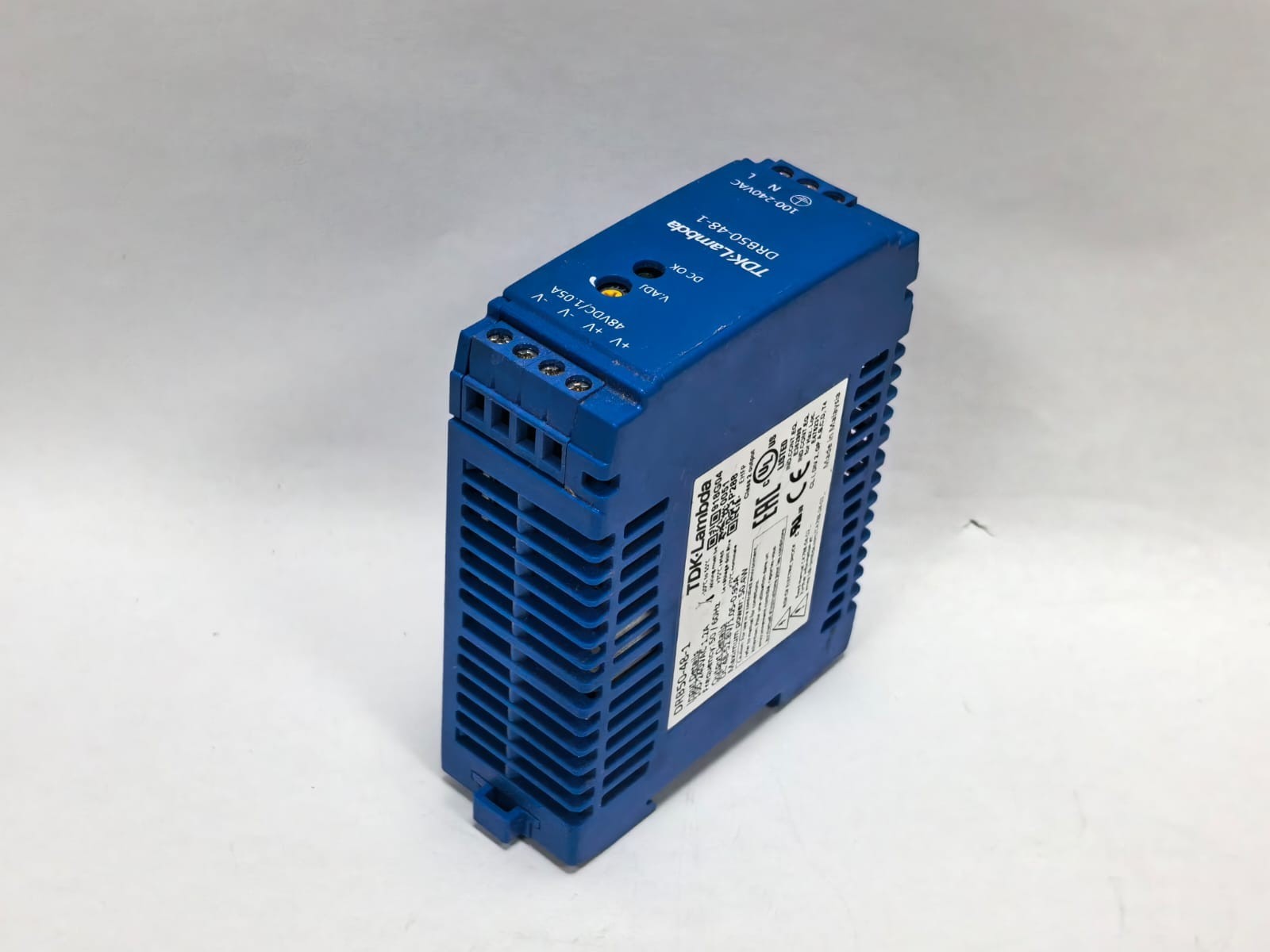 TDK-LAMBDA DRB50-48-1 TDK-LAMBDA DRB50-48-1 POWER SUPPLY 100-240 VAC 10